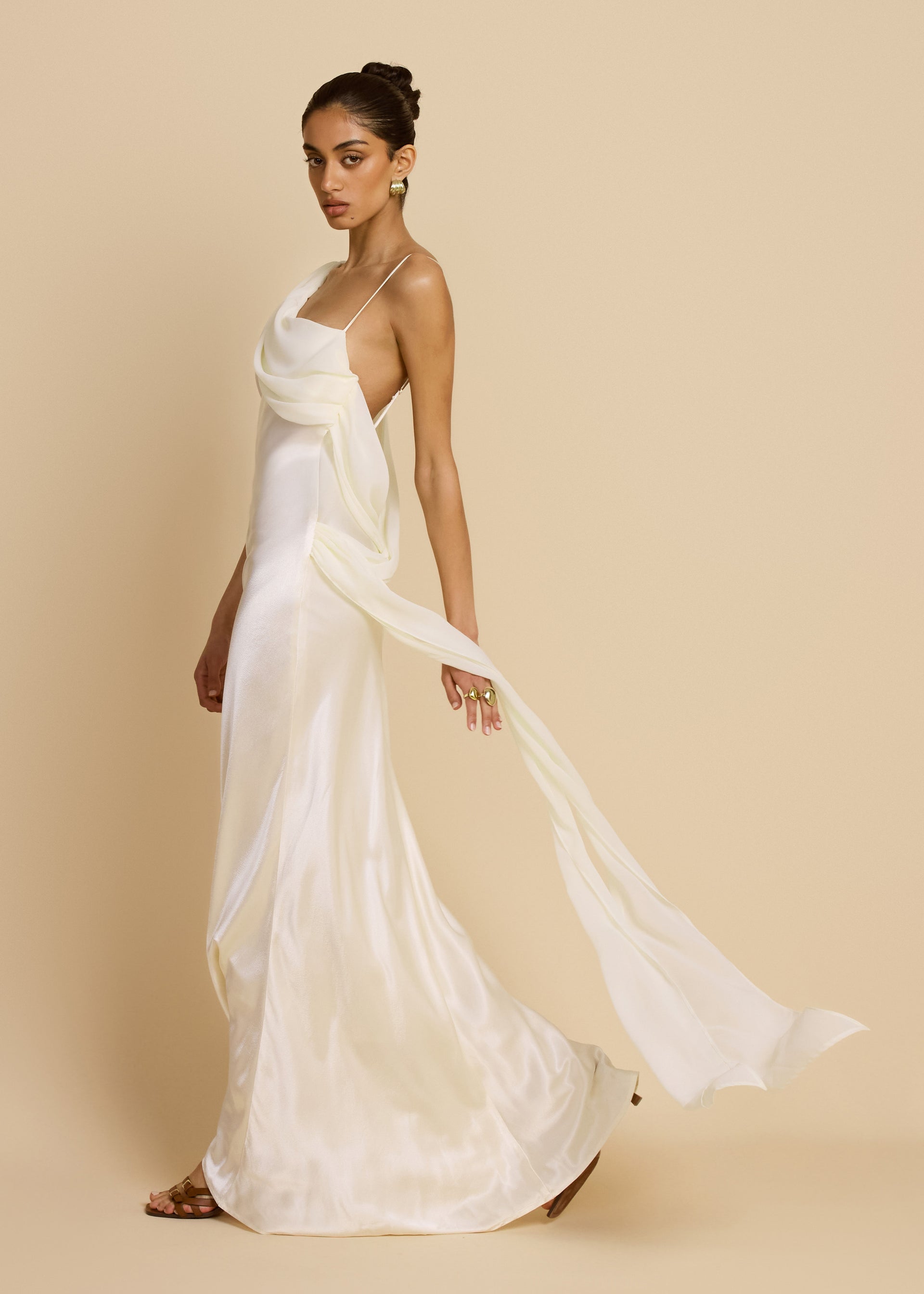 HELENA DRESS IVORY