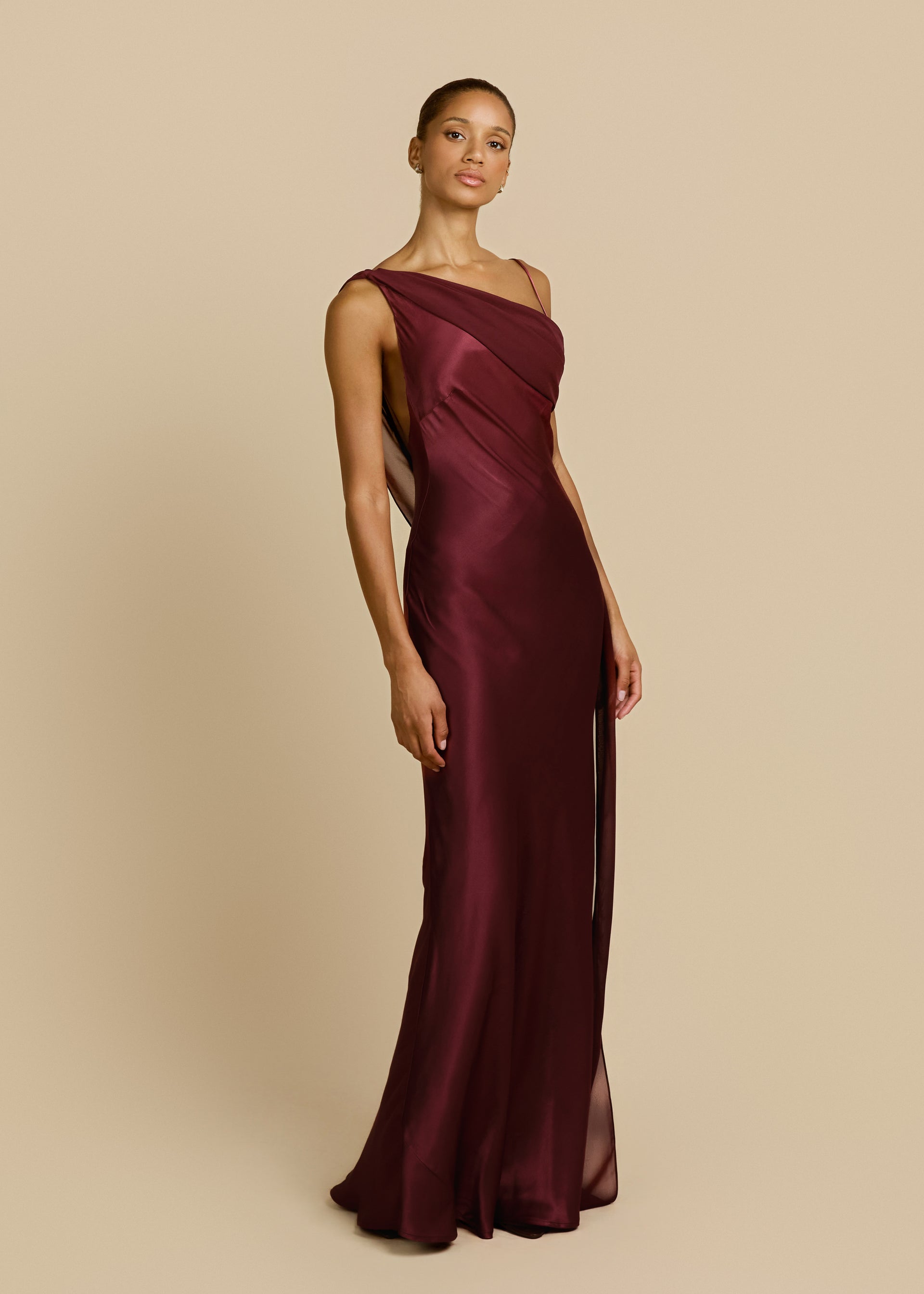 HELENA DRESS PLUM