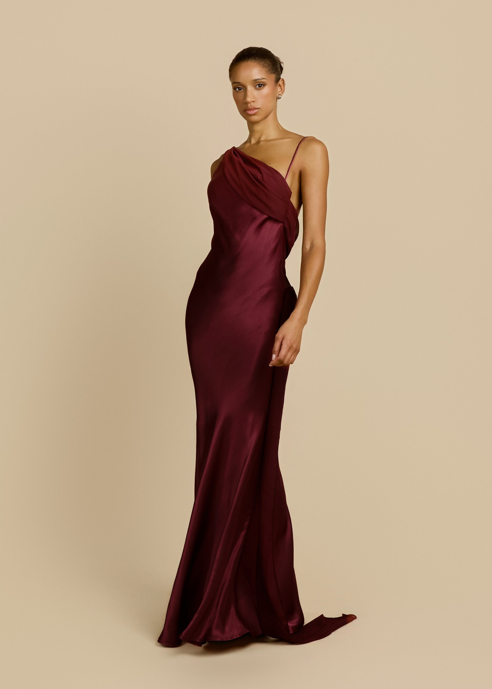 HELENA DRESS PLUM