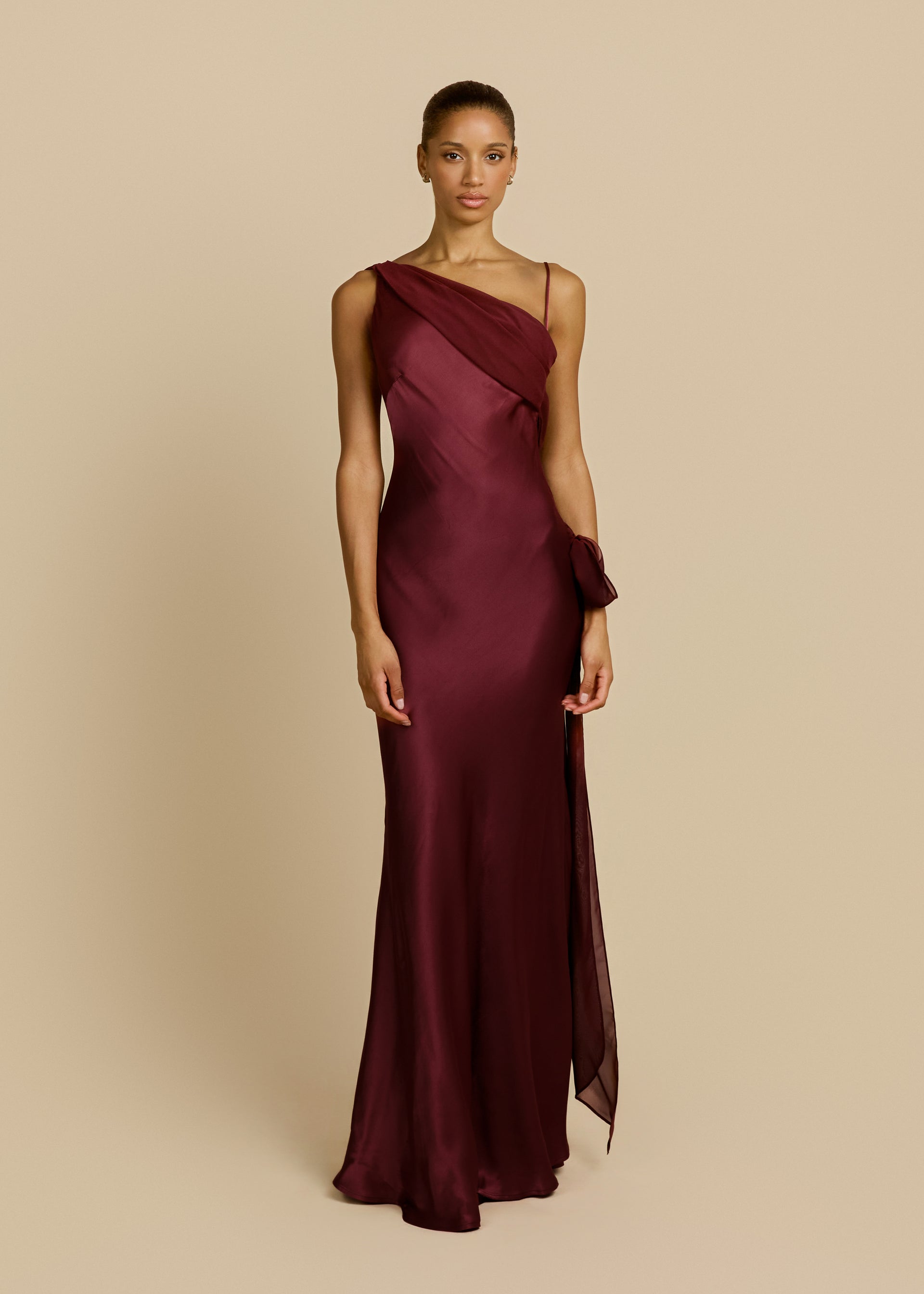 HELENA DRESS PLUM