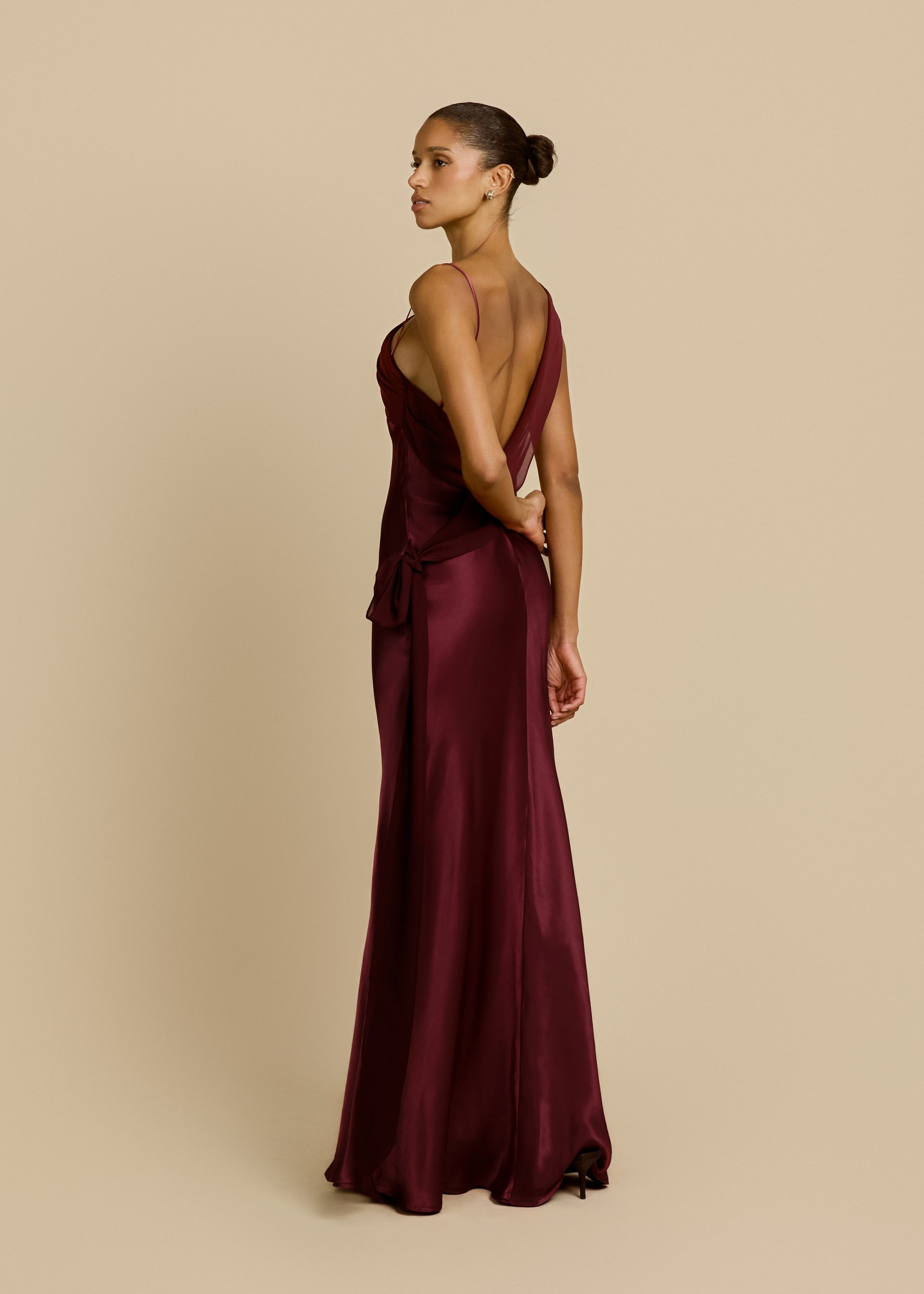 HELENA DRESS PLUM