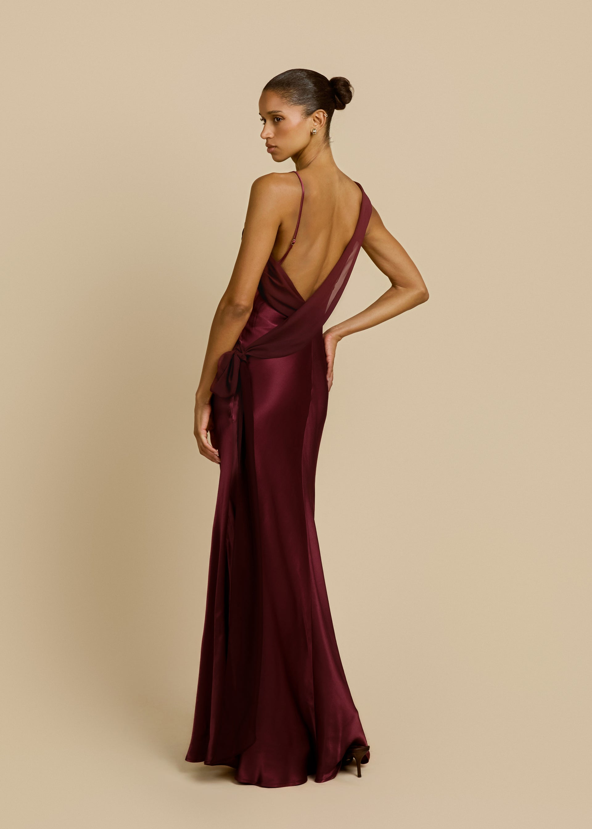 HELENA DRESS PLUM