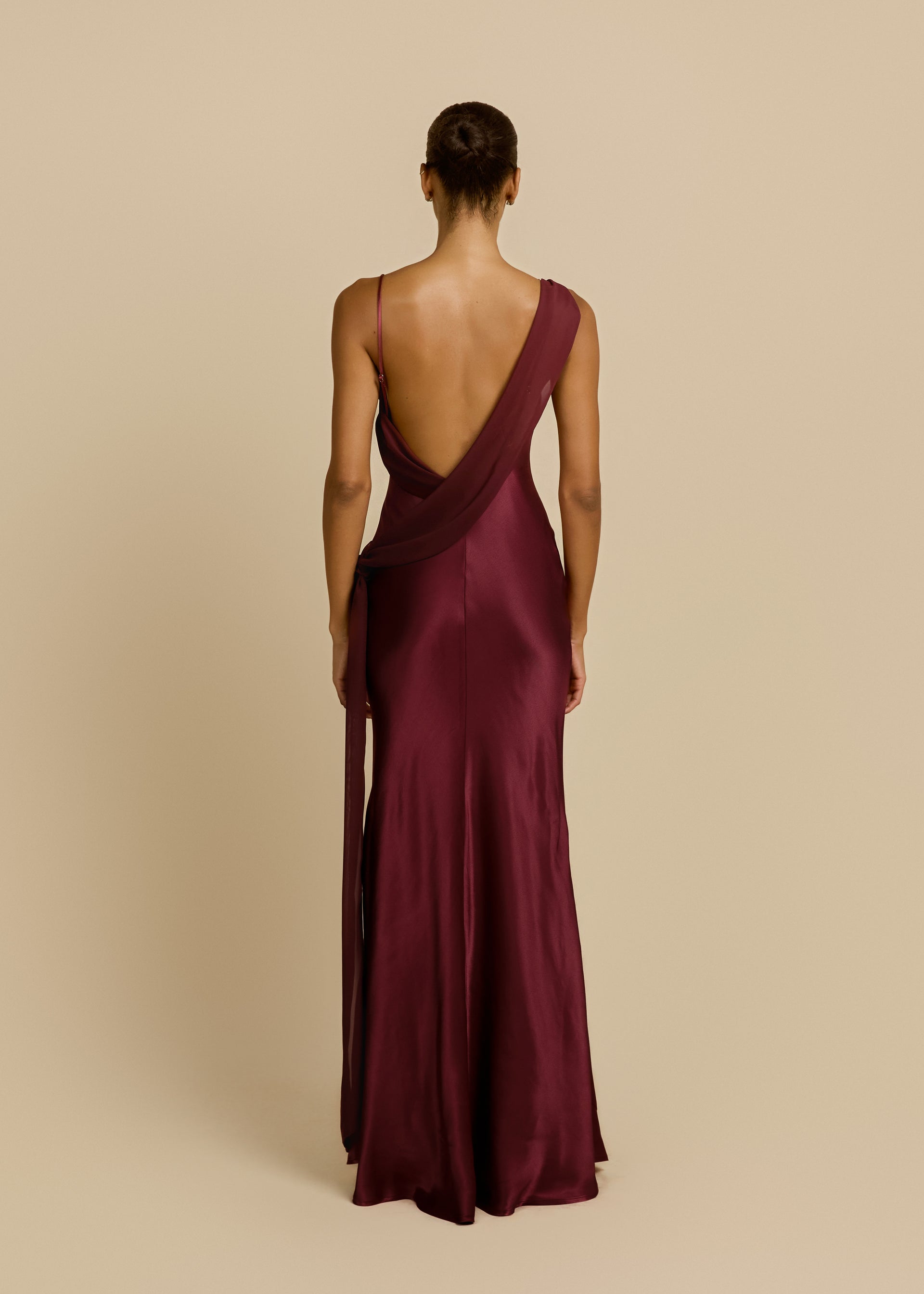 HELENA DRESS PLUM