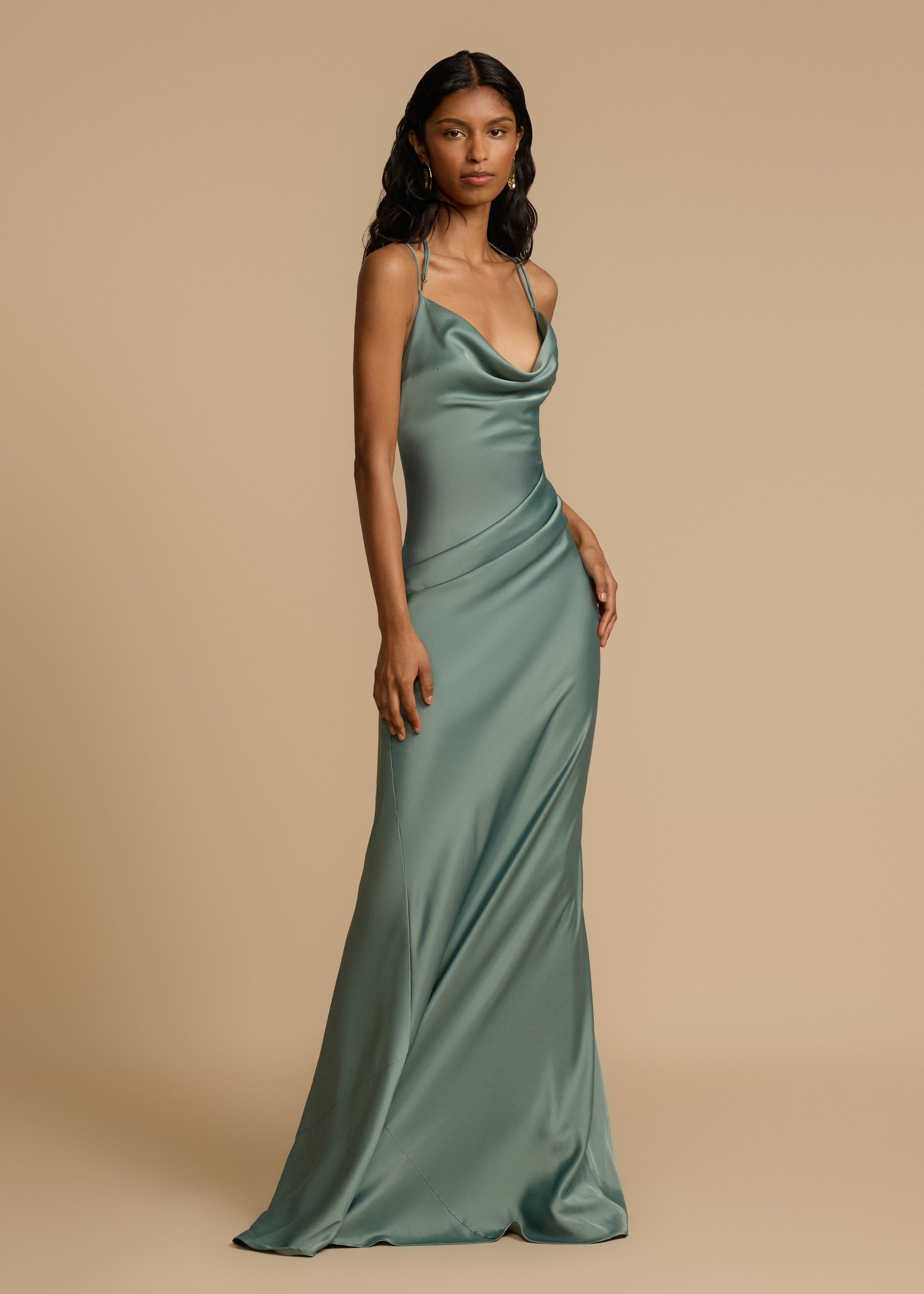 ISODORA DRESS TEAL