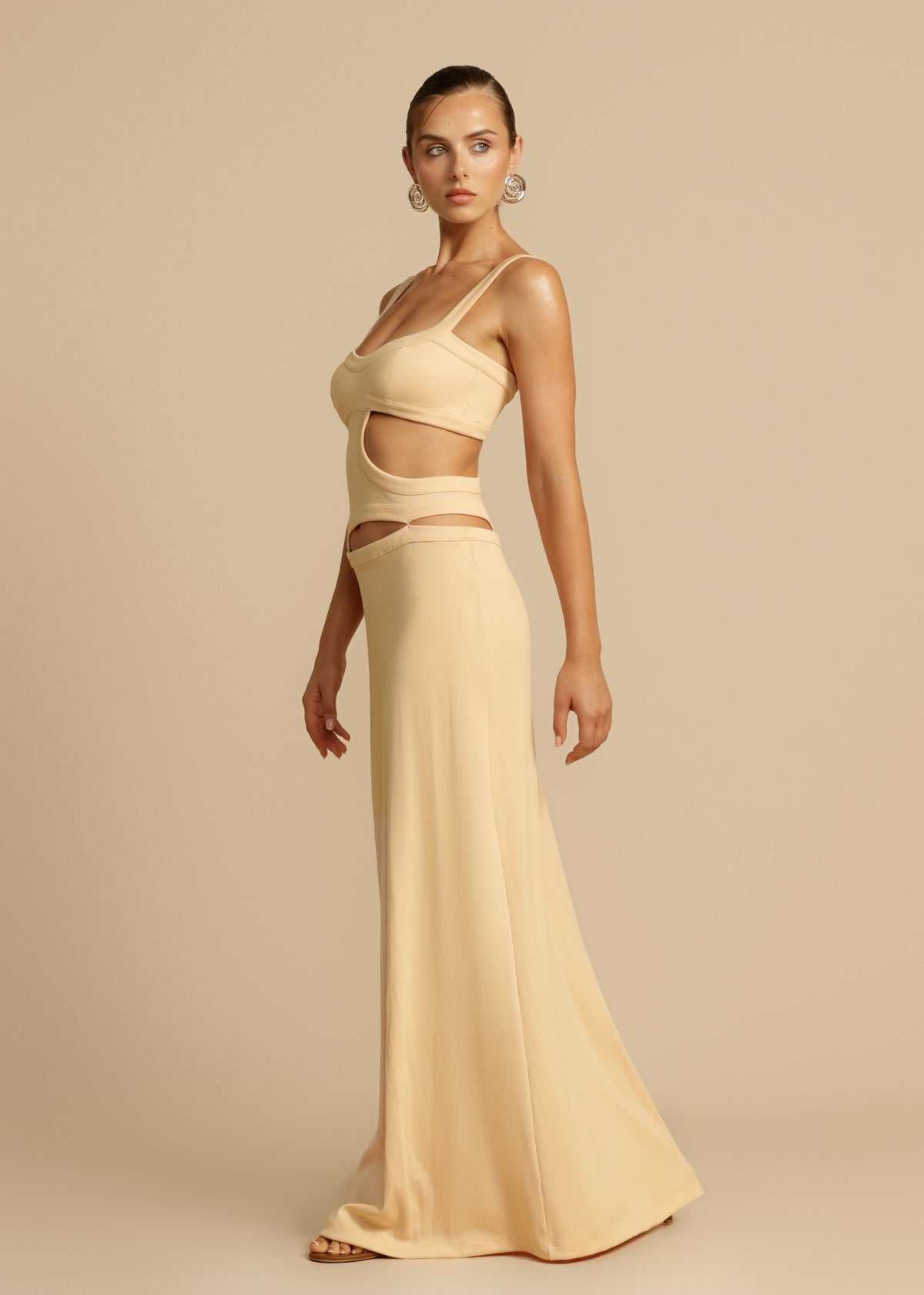 JETTA DRESS BUTTER