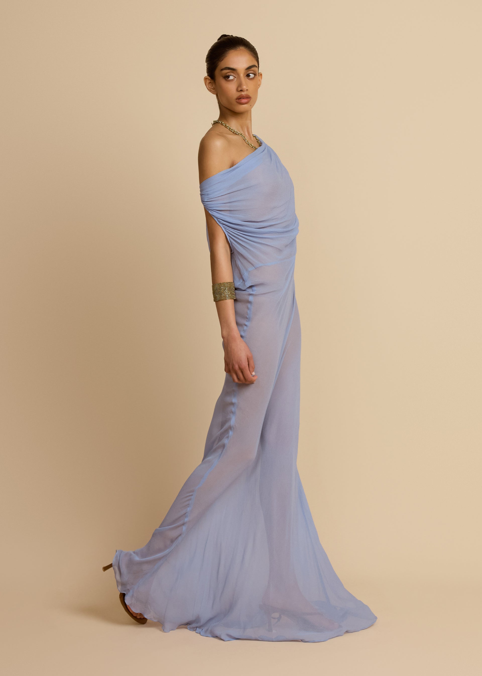 arcina ori blue dress ARCINA ORI MONIQUE DRESS NAVY BLUE