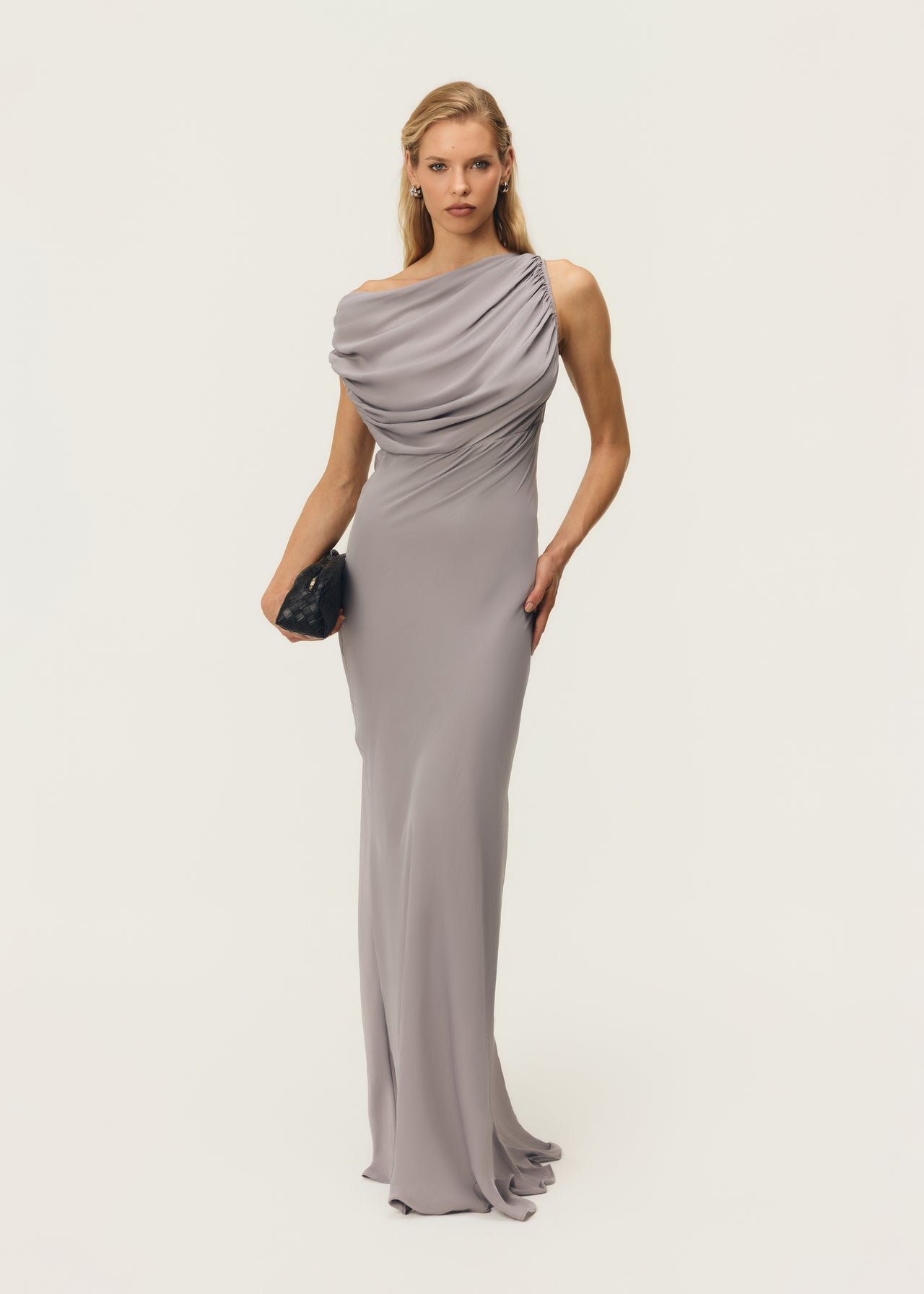 JORDI DRESS GUNMETAL
