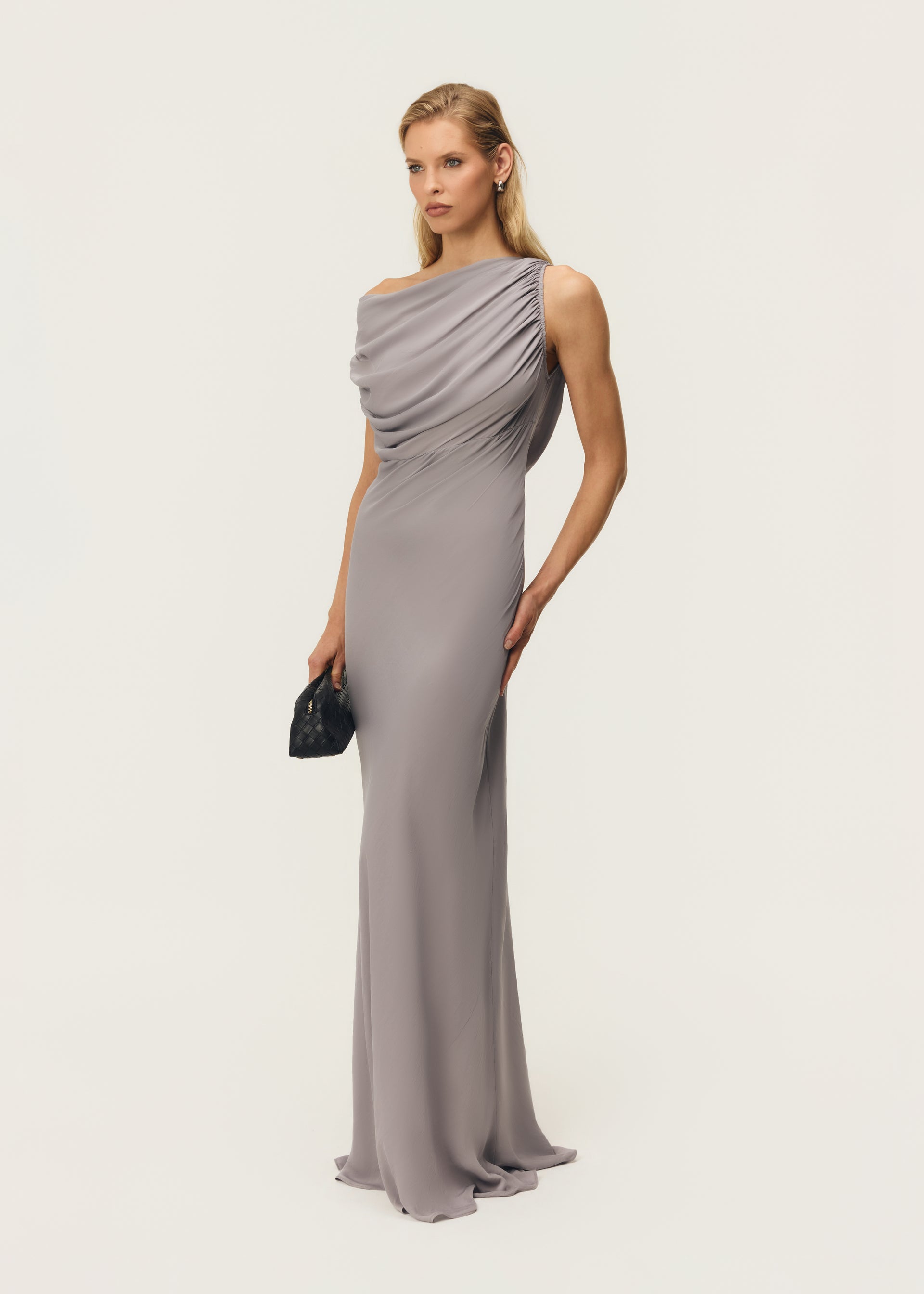 JORDI DRESS GUNMETAL