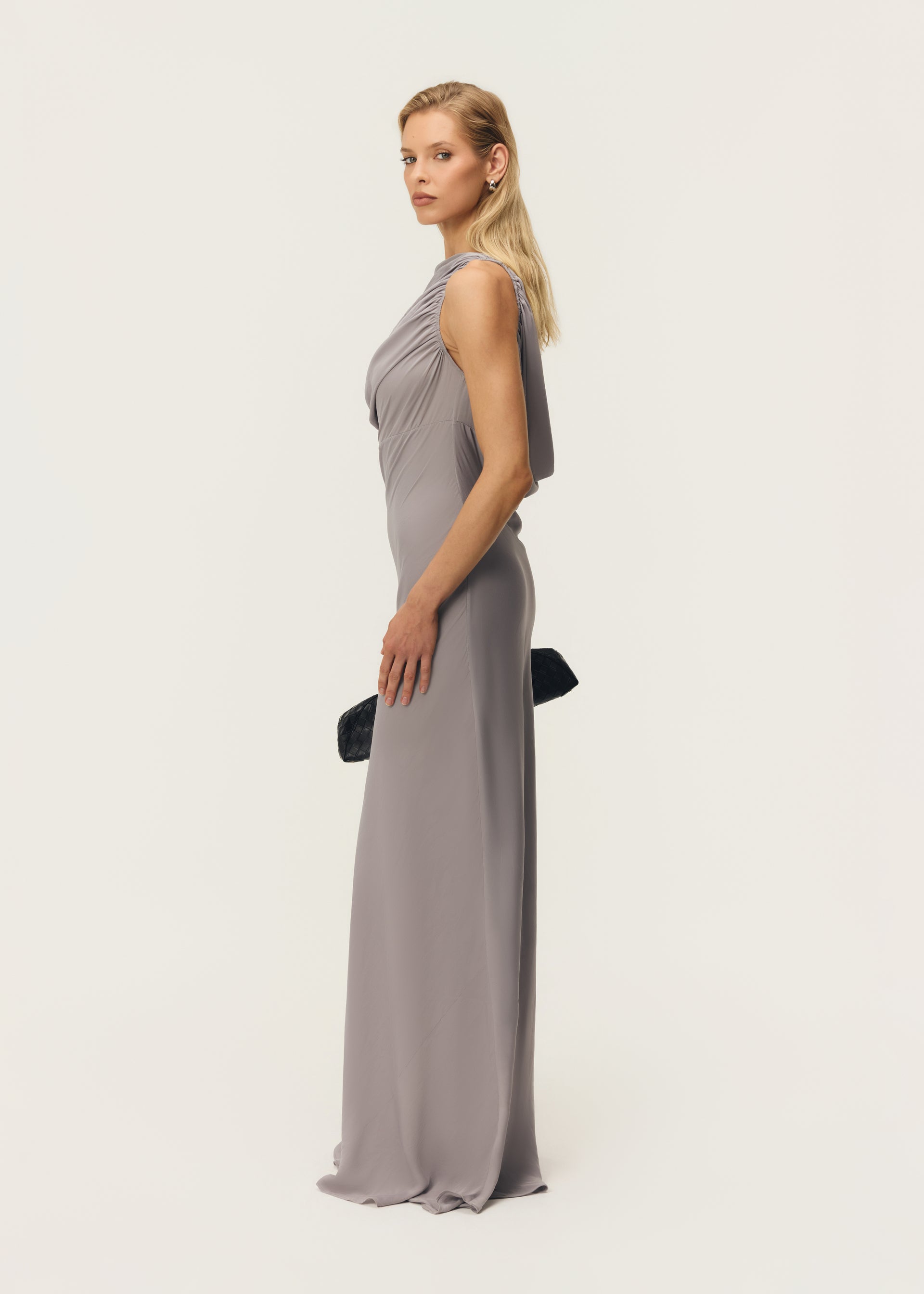 JORDI DRESS GUNMETAL