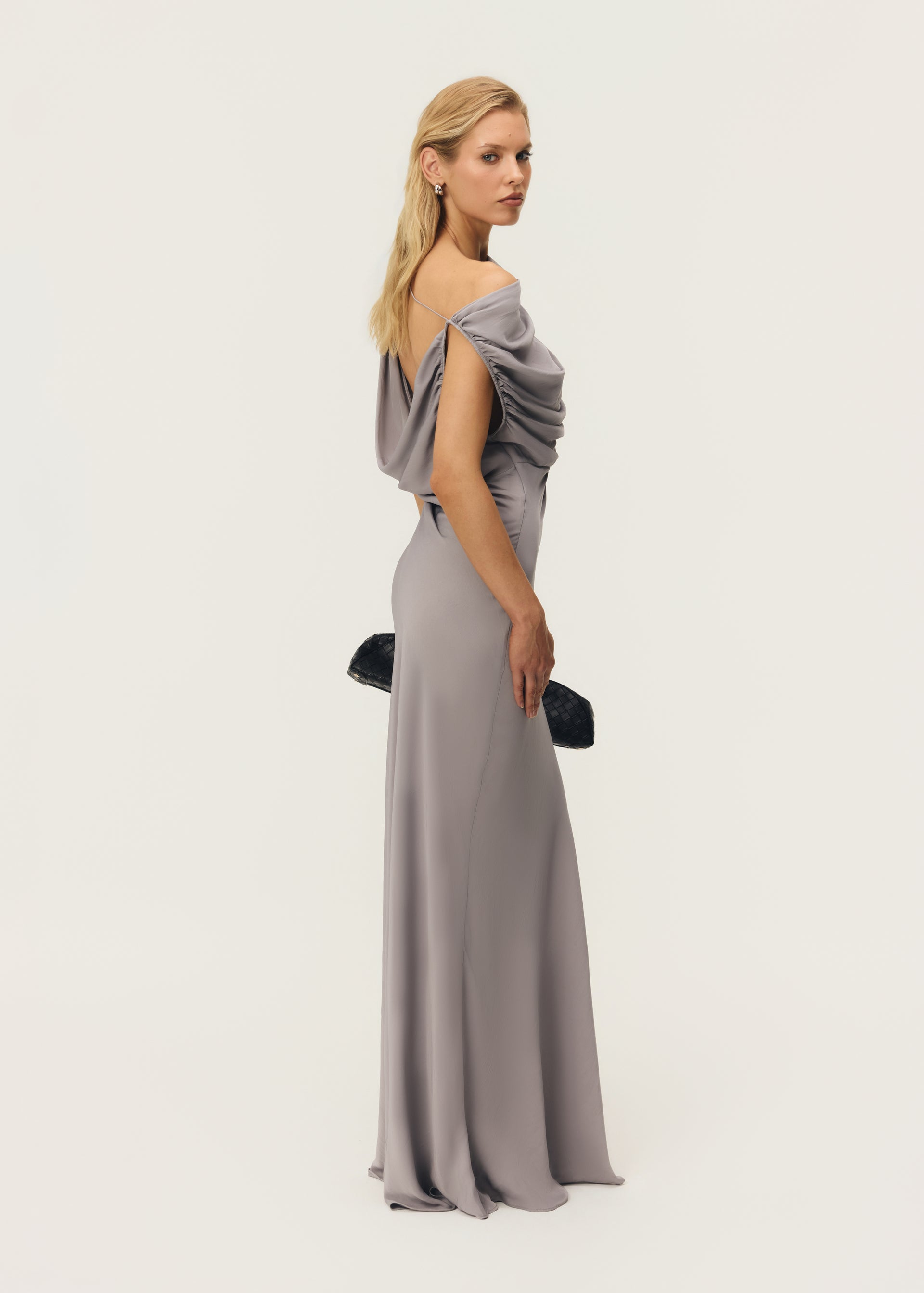 JORDI DRESS GUNMETAL