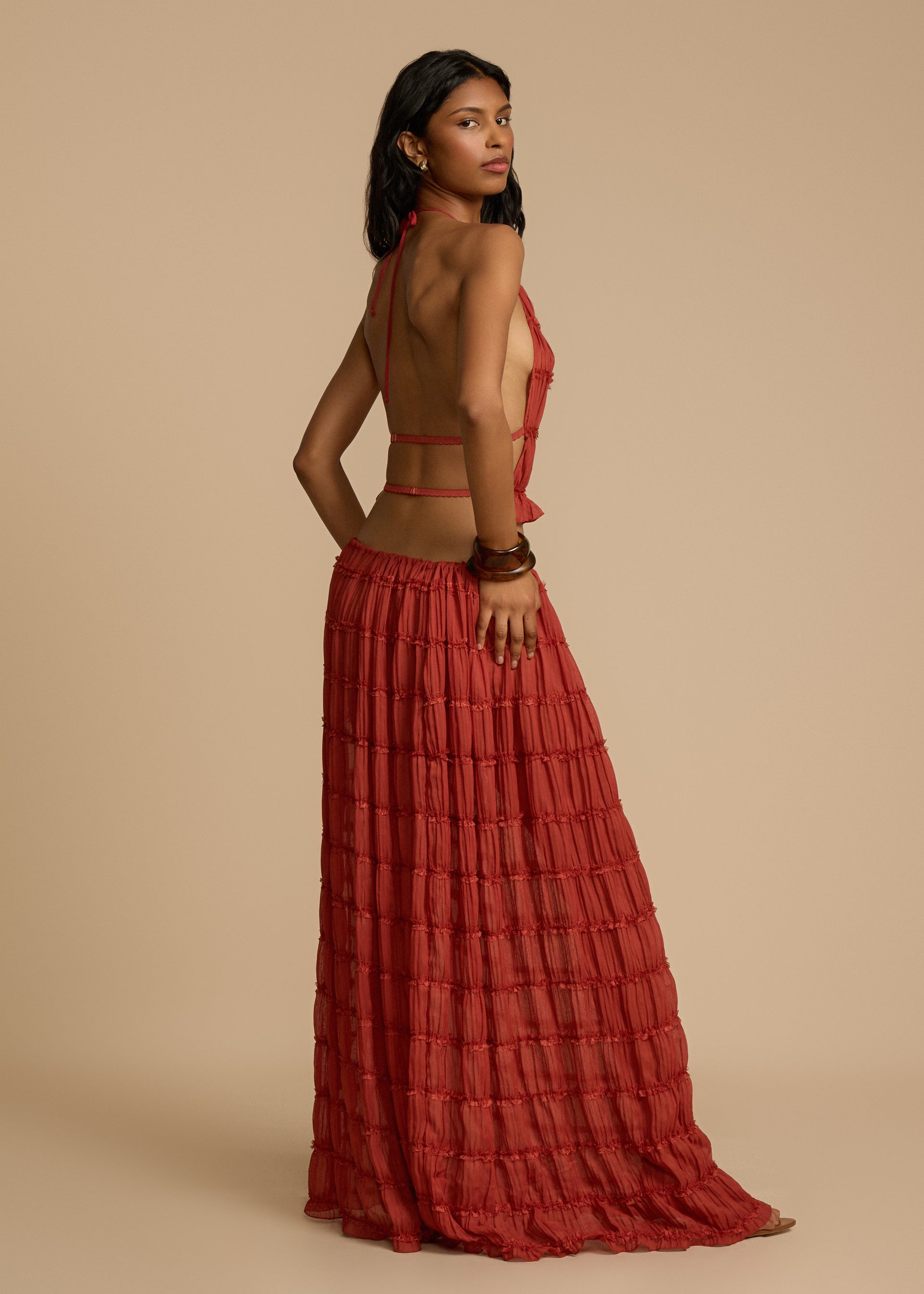 JULIETTE SKIRT RED