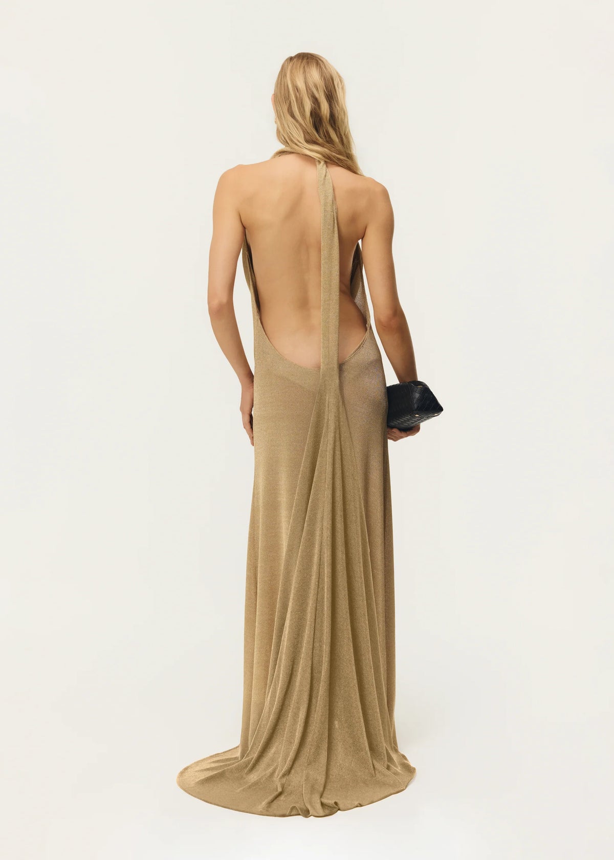 KAIA DRESS GOLD