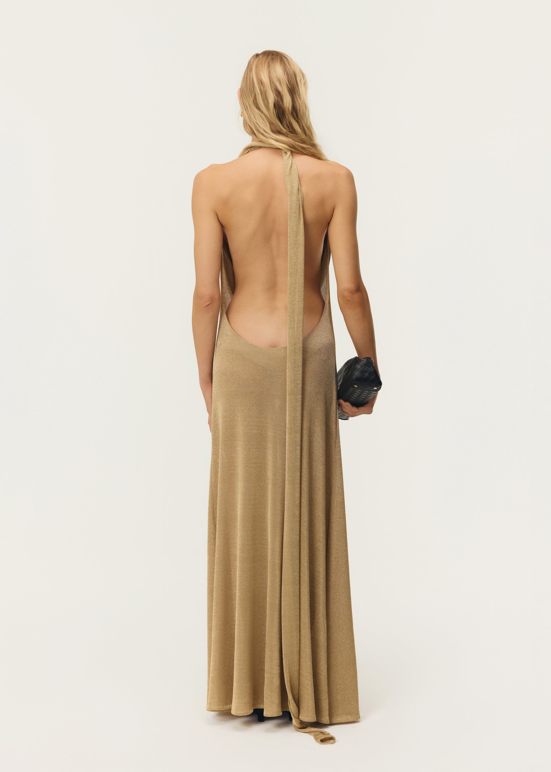 KAIA DRESS GOLD