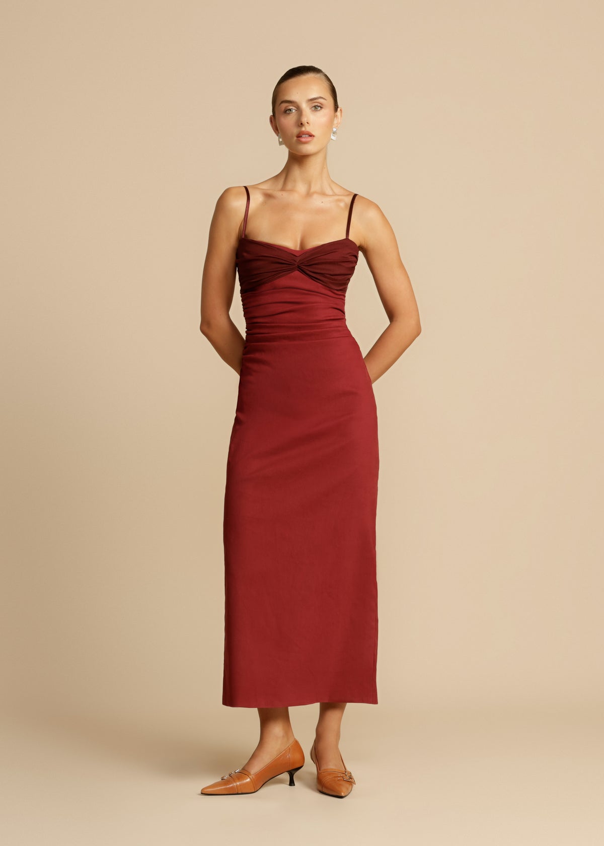 KINSLEY DRESS WINE