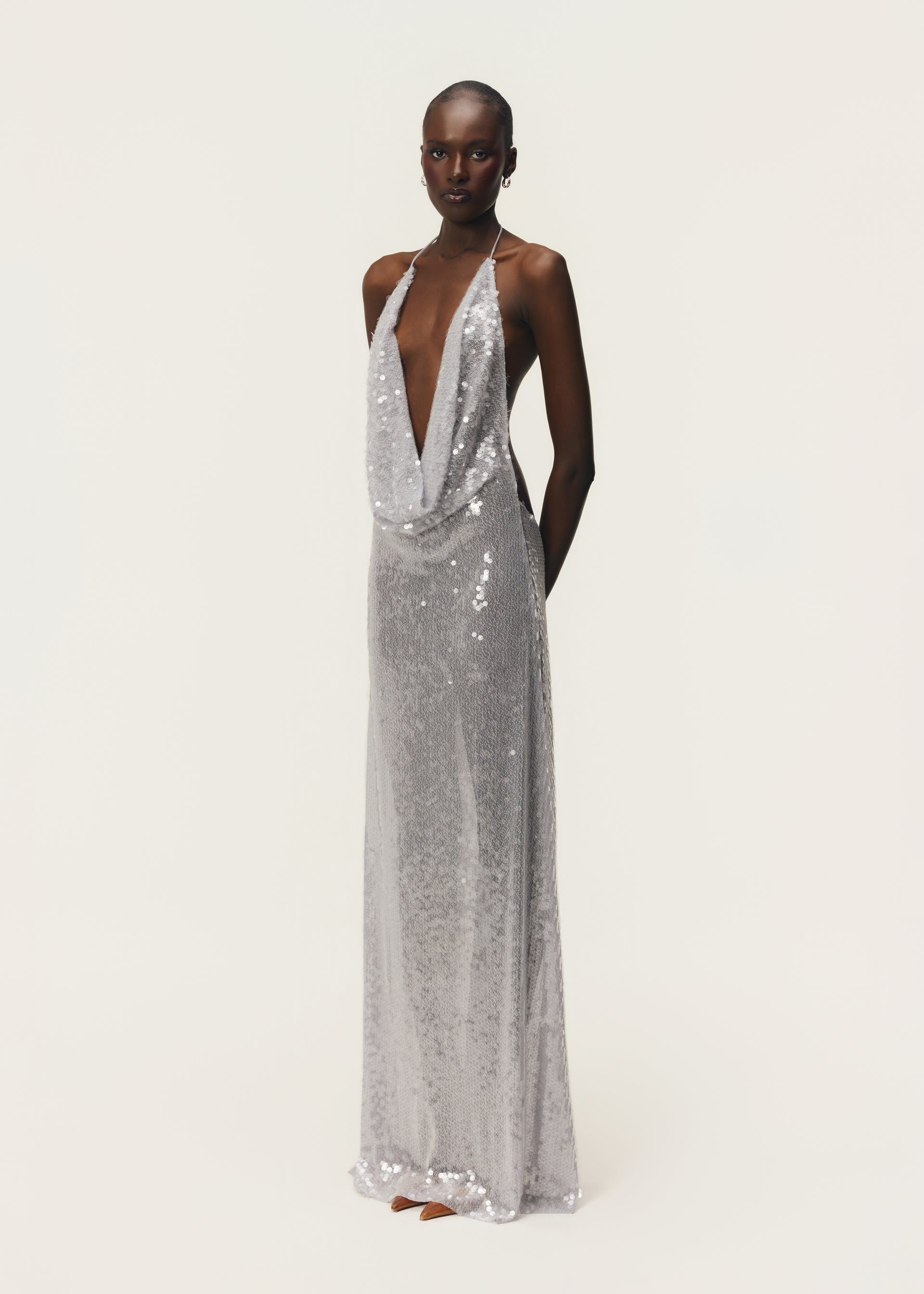 LUKA DRESS SILVER