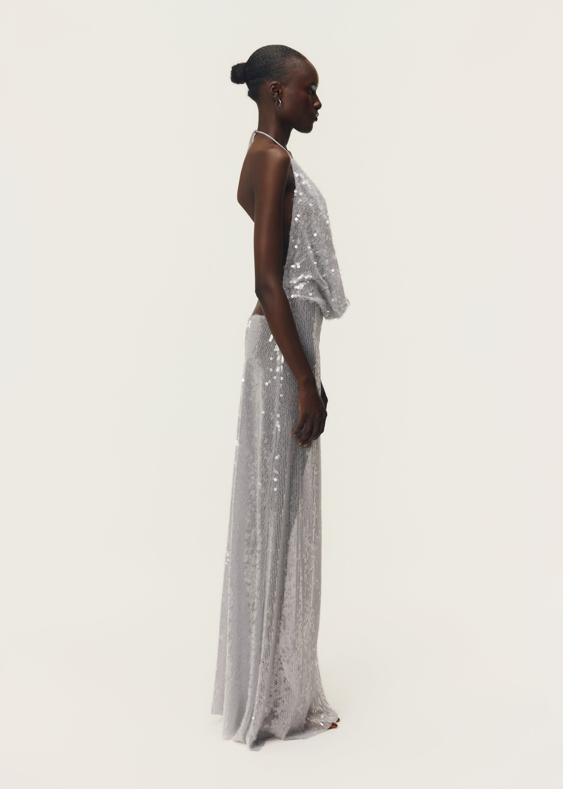 LUKA DRESS SILVER
