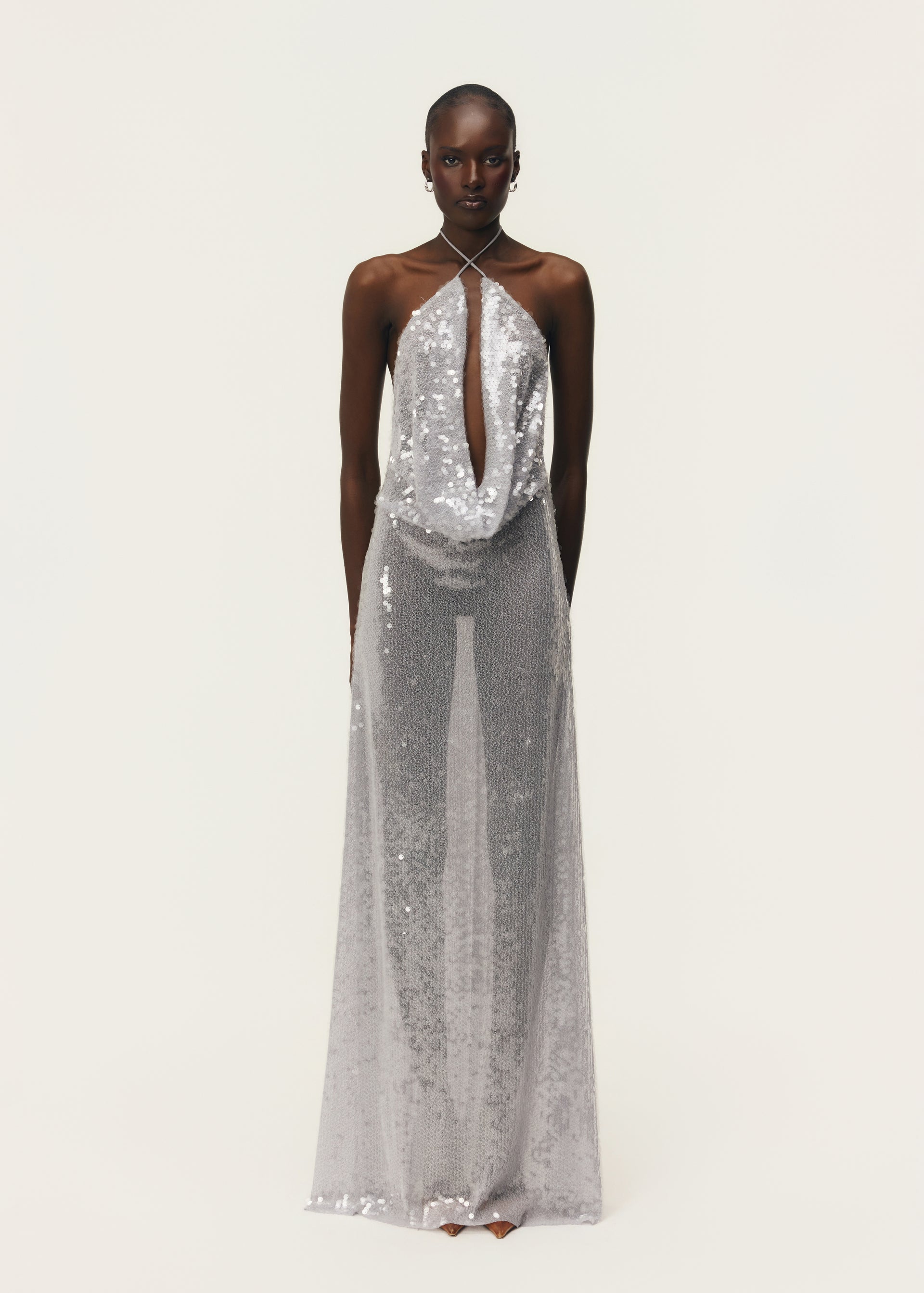 LUKA DRESS SILVER
