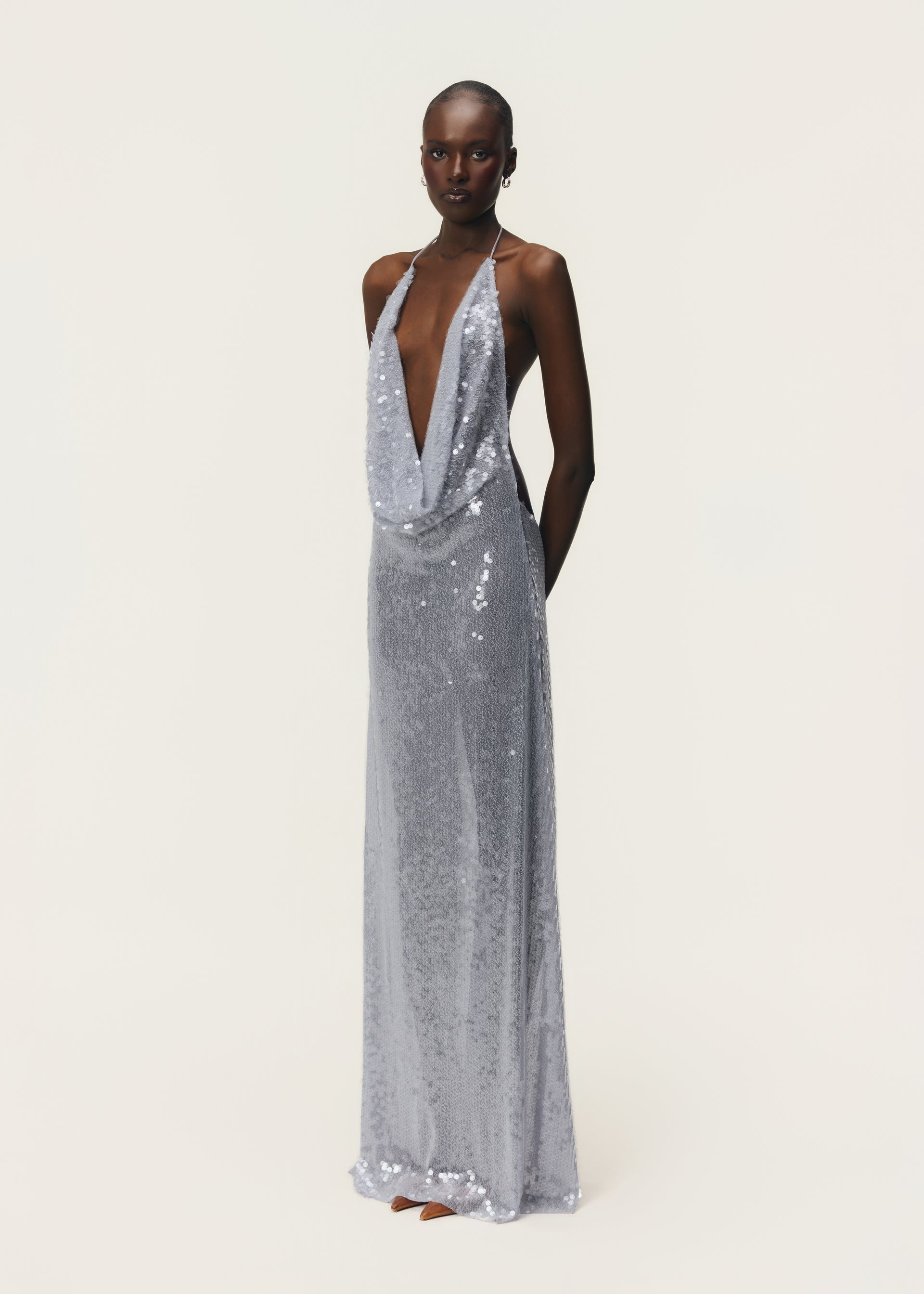 LUKA DRESS SILVER