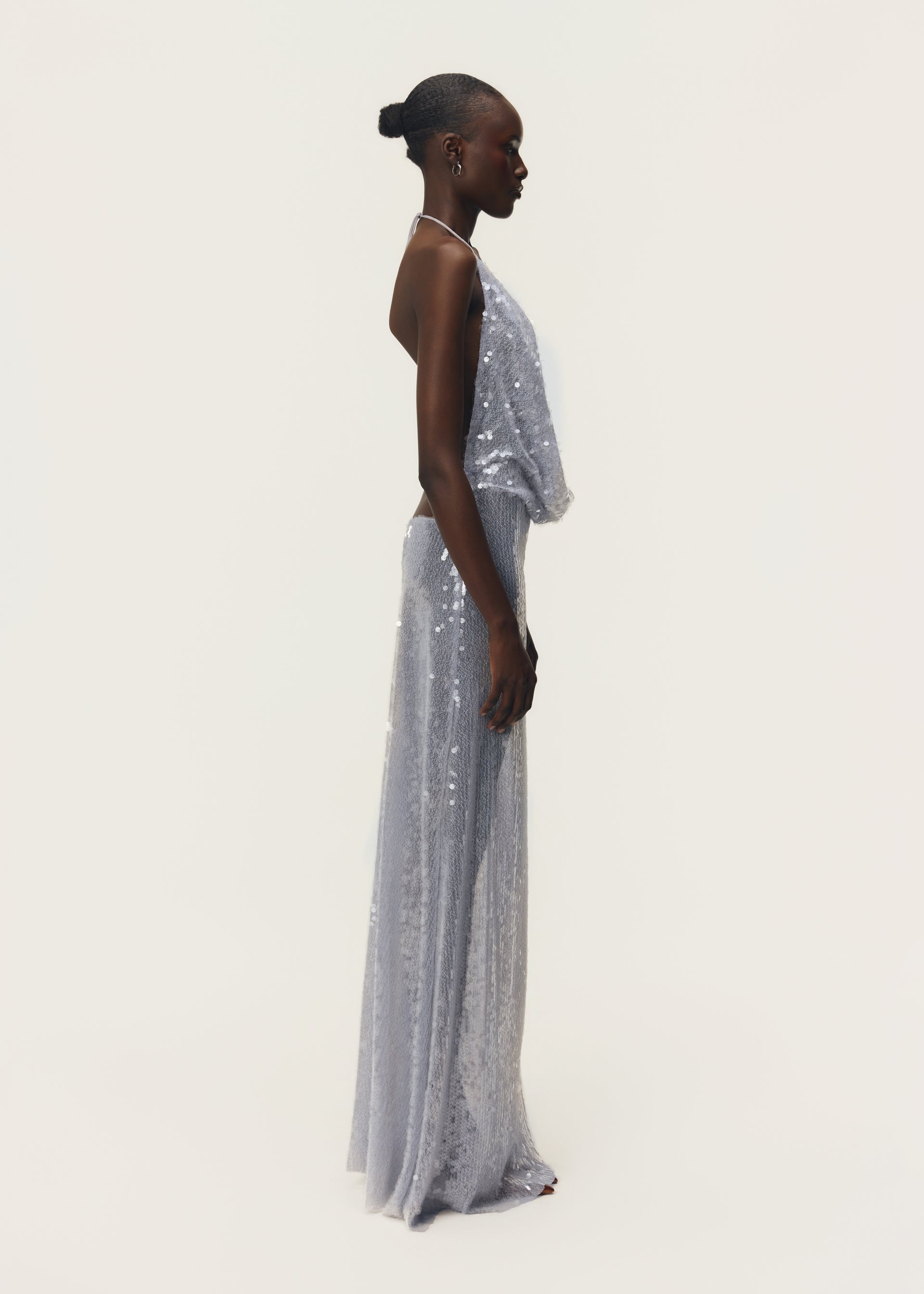 LUKA DRESS SILVER