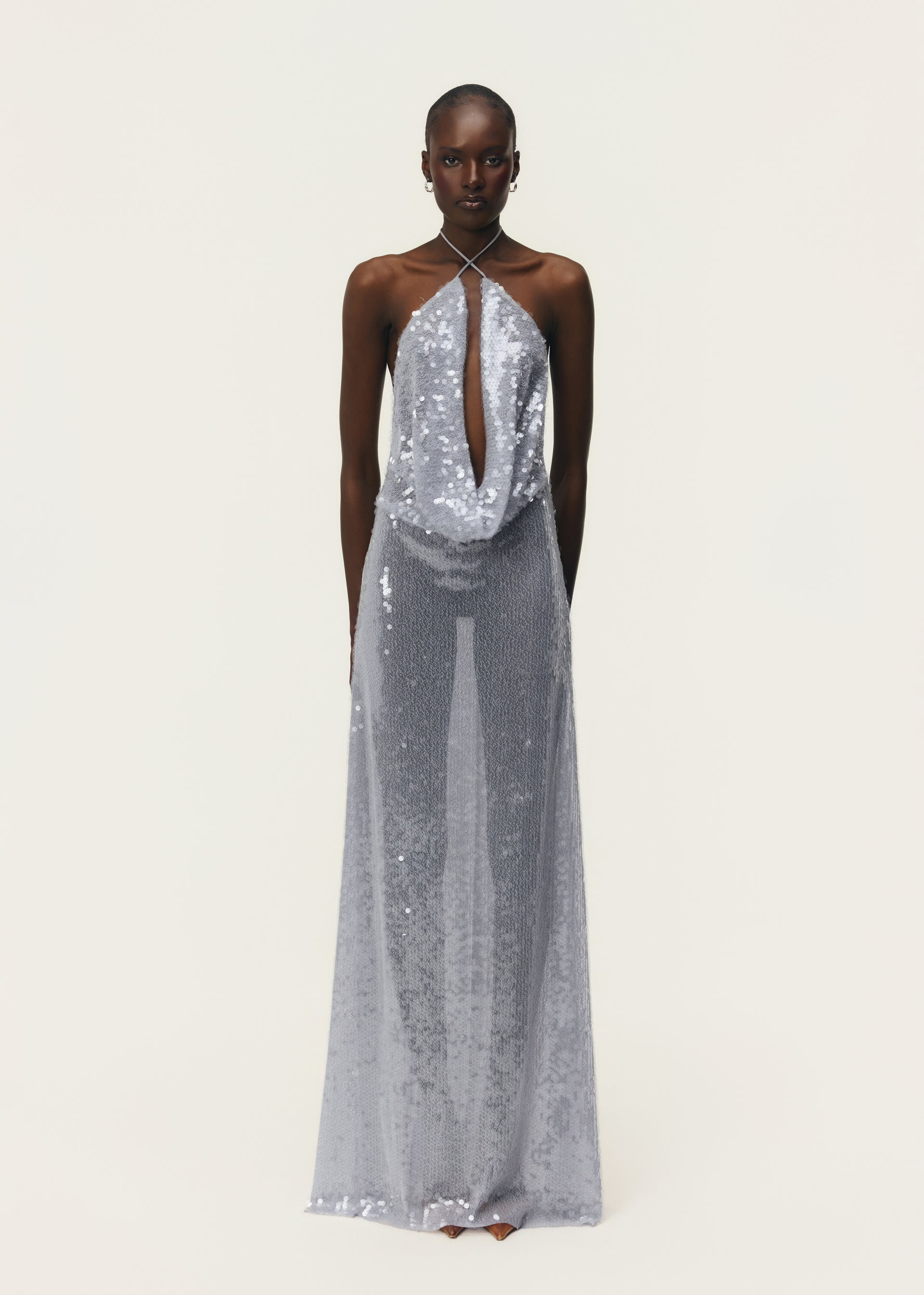 LUKA DRESS SILVER