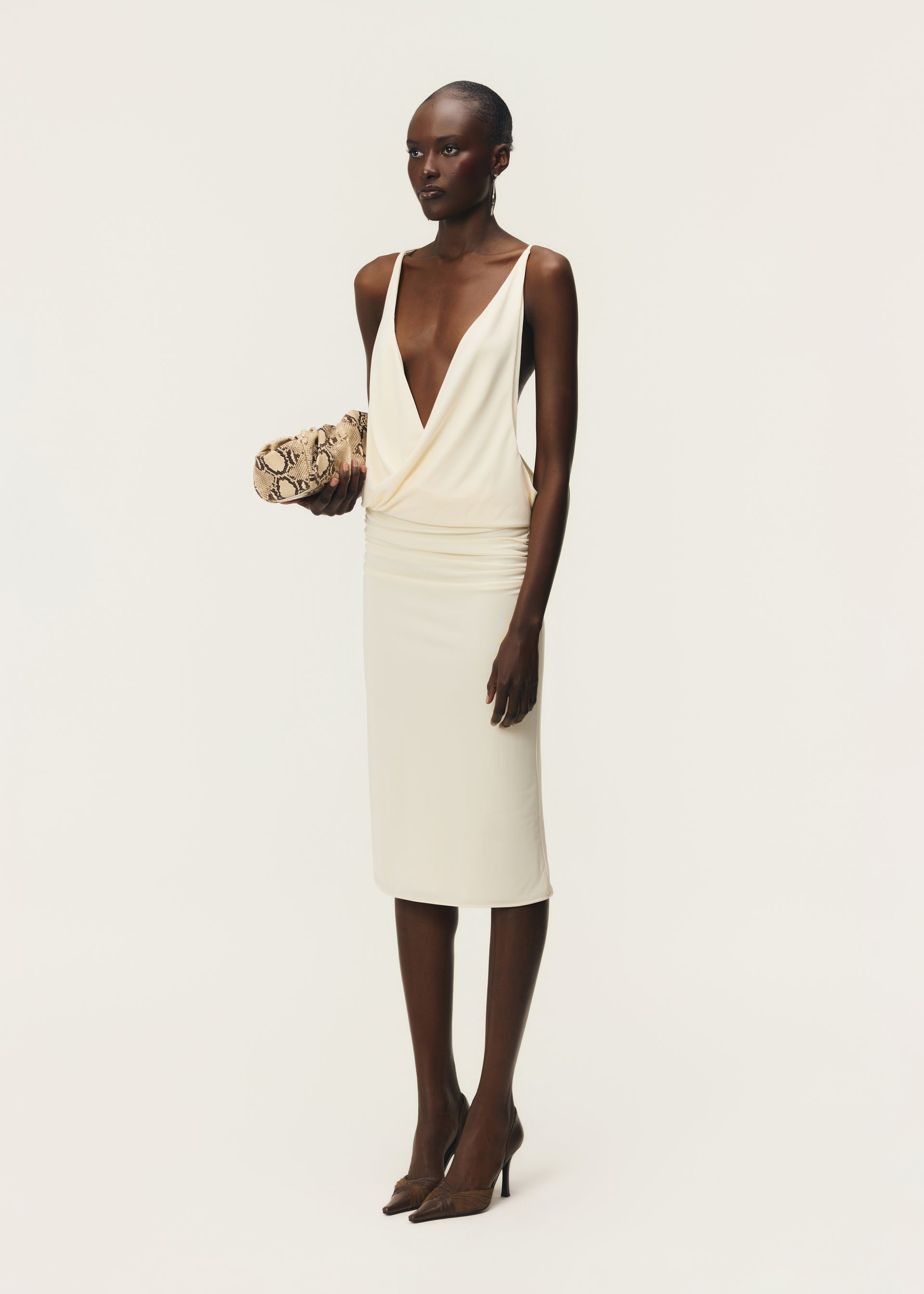 MAYA DRESS BONE