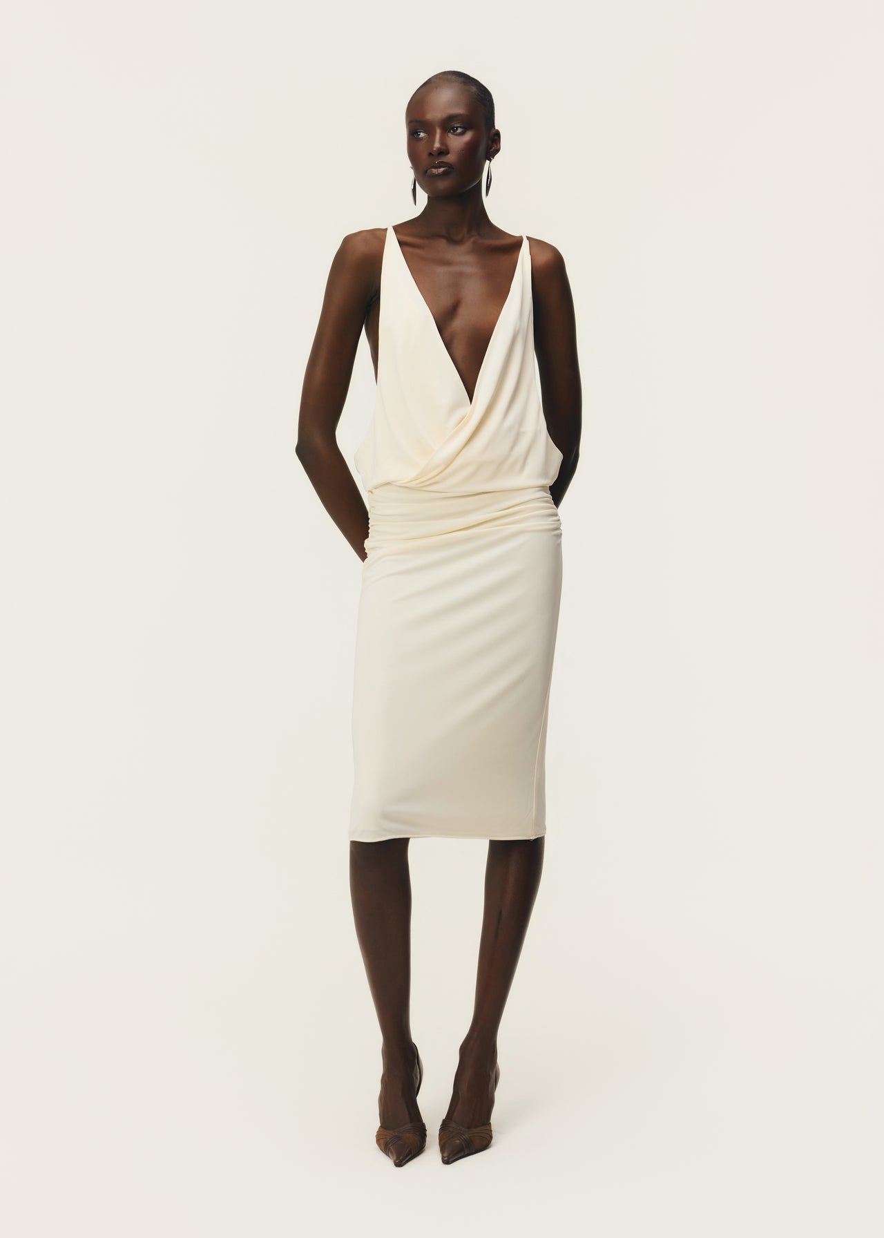 MAYA DRESS BONE