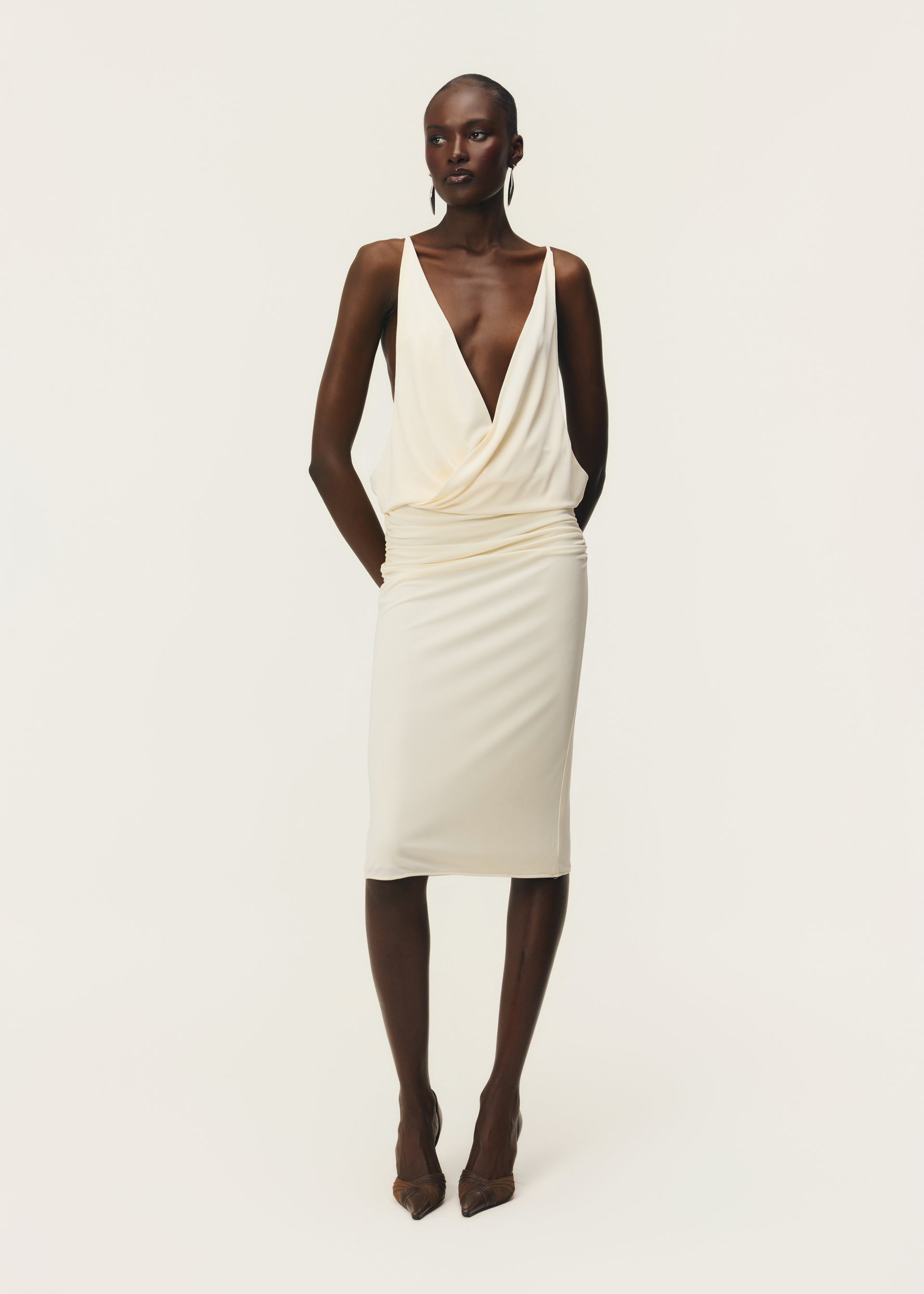 MAYA DRESS BONE