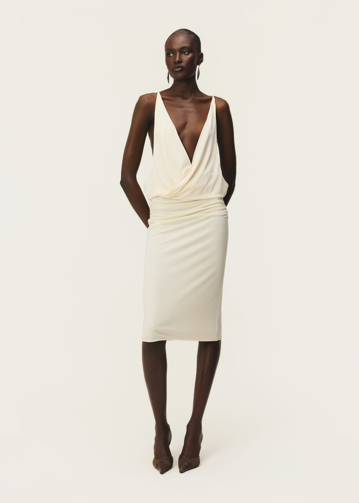 MAYA DRESS BONE