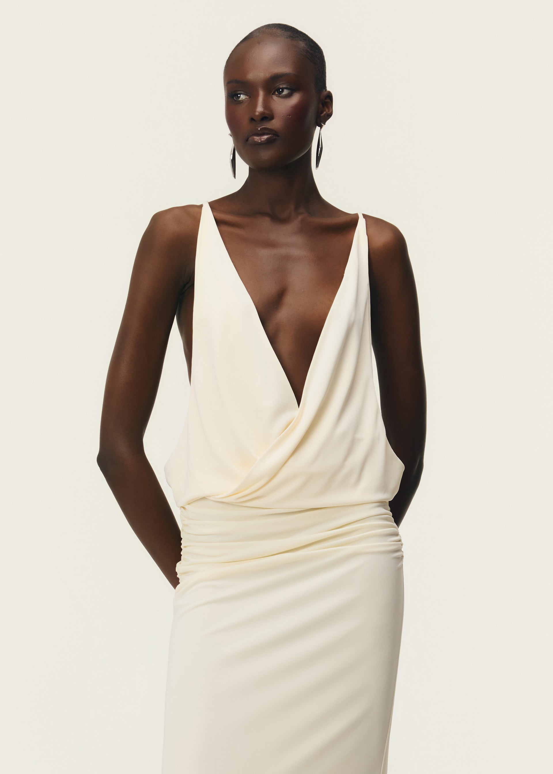 MAYA DRESS BONE
