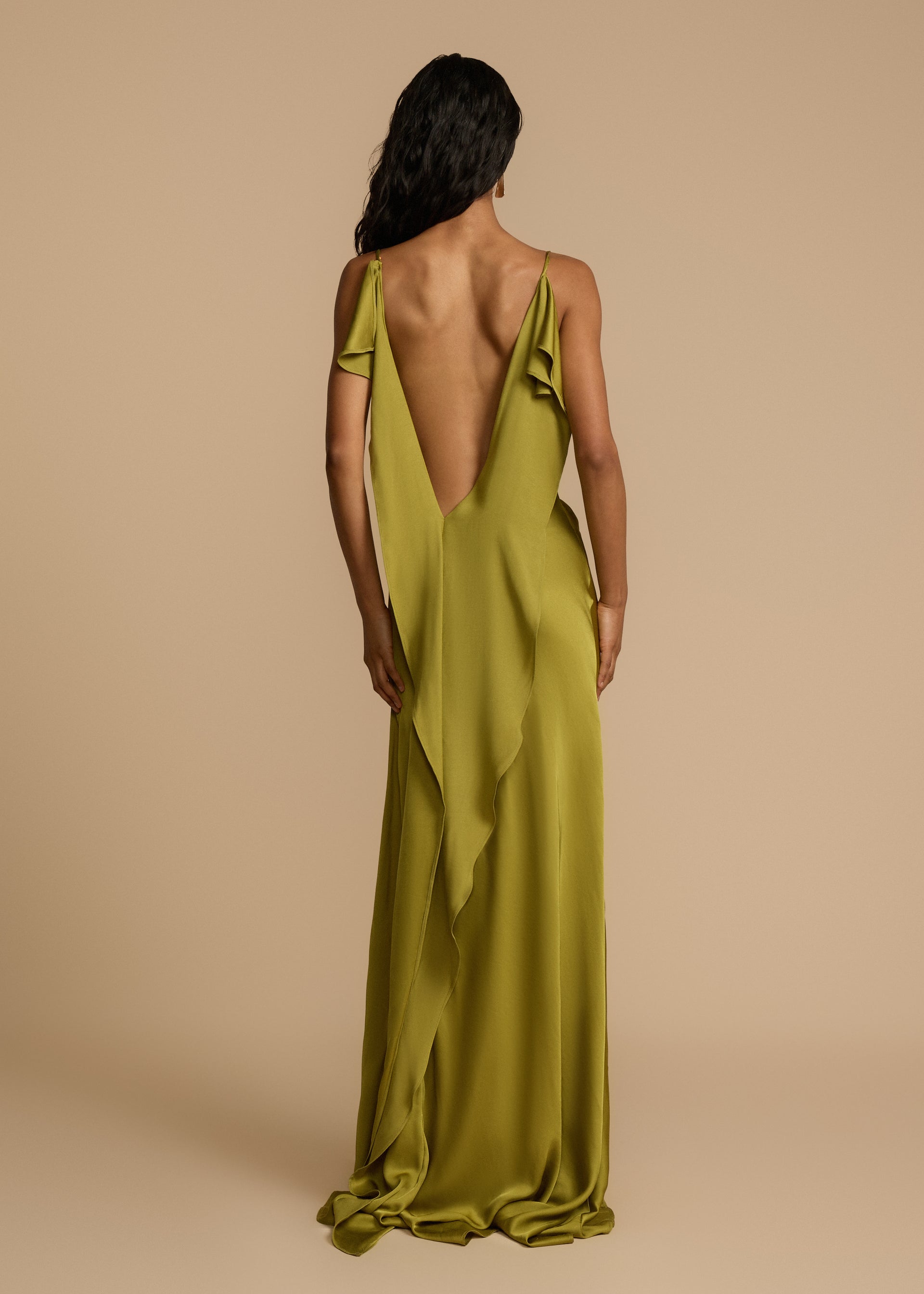 ODESSA DRESS PISTACHIO