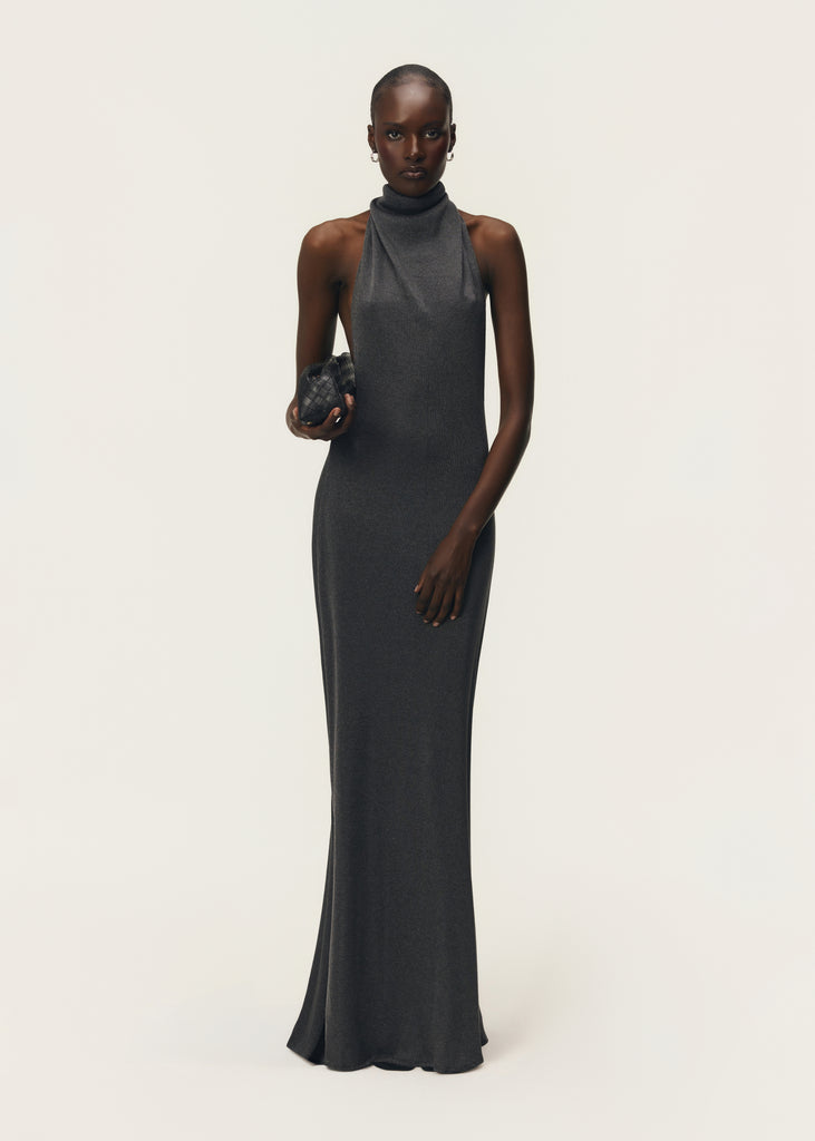 ROMY DRESS CHROME