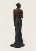 ROMY DRESS CHROME METALLIC