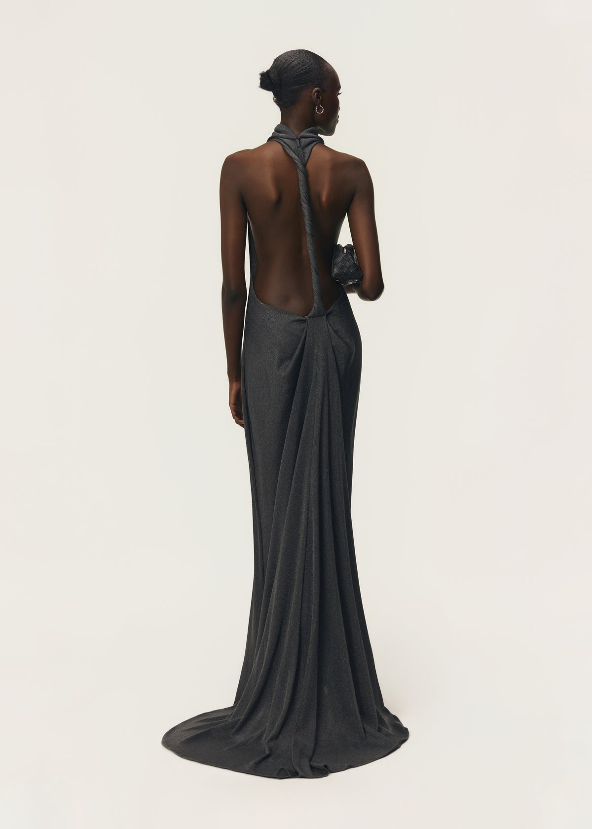 ROMY DRESS CHROME METALLIC