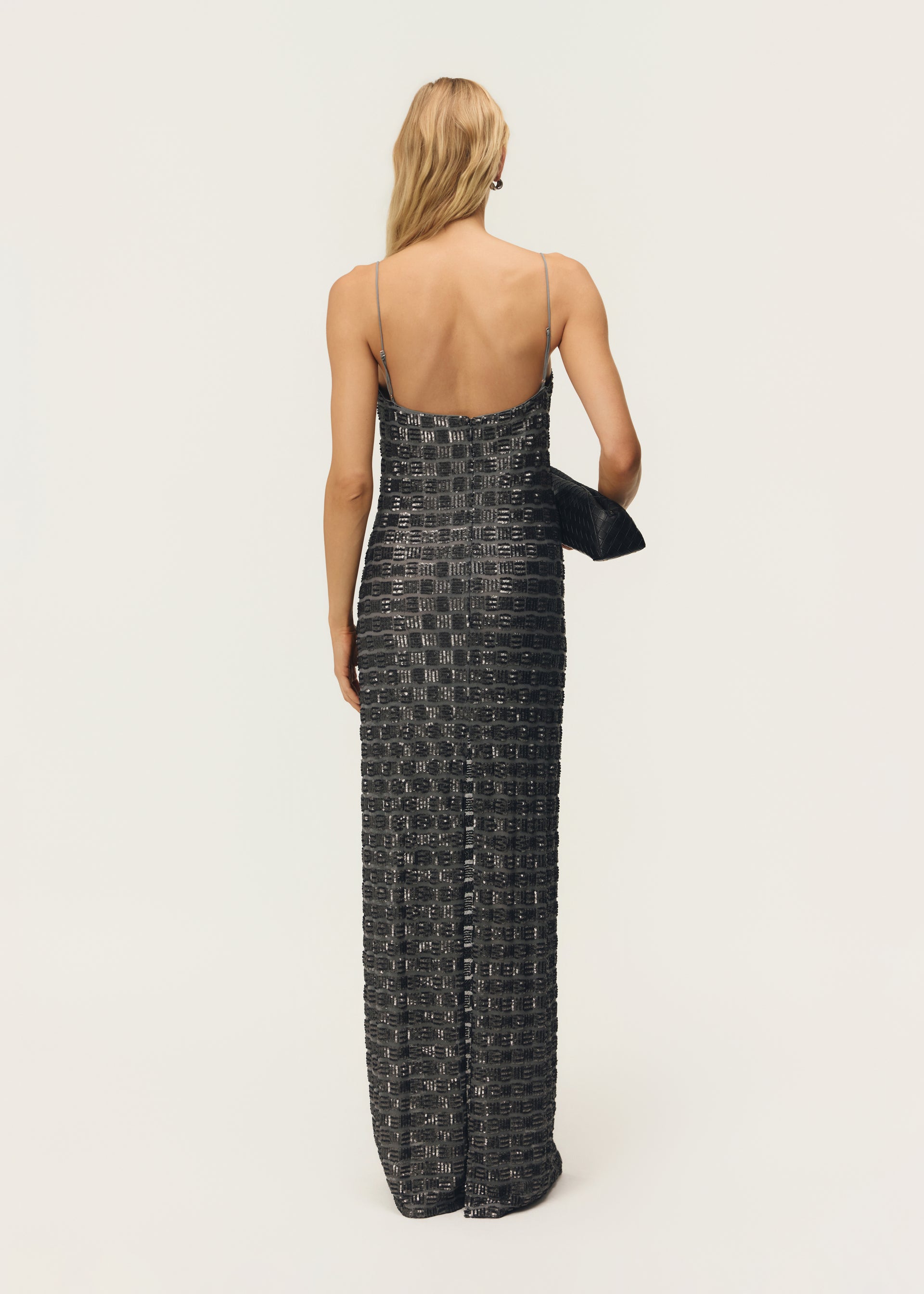 STEVIE DRESS CHROME