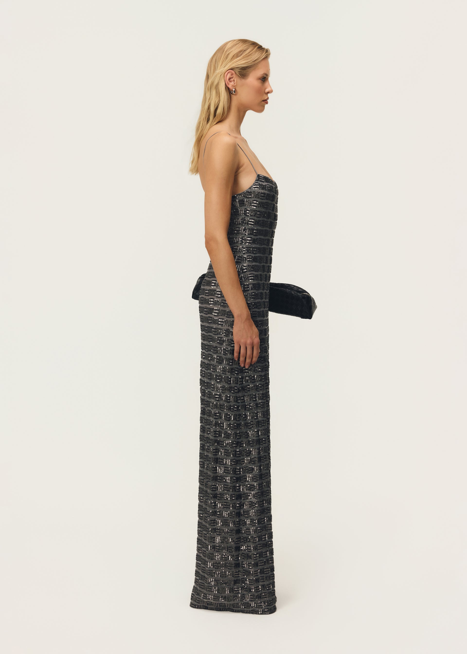 STEVIE DRESS CHROME