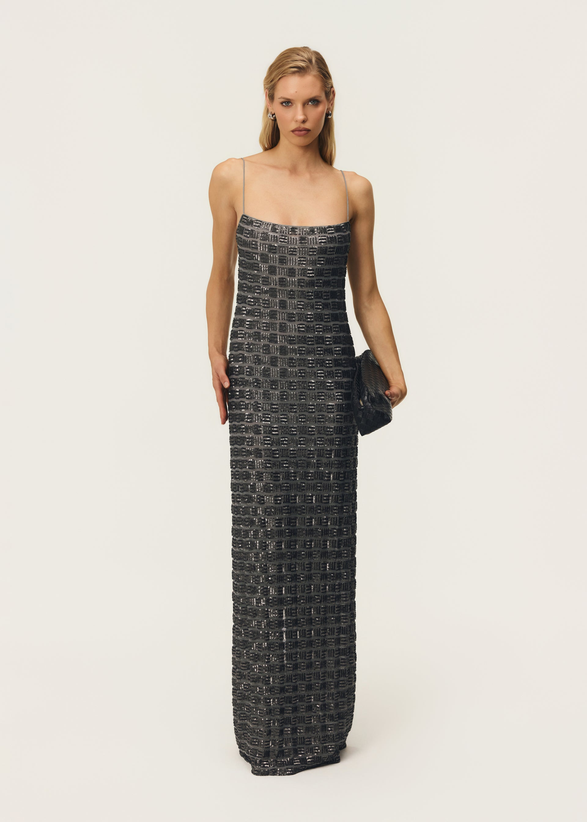 STEVIE DRESS CHROME