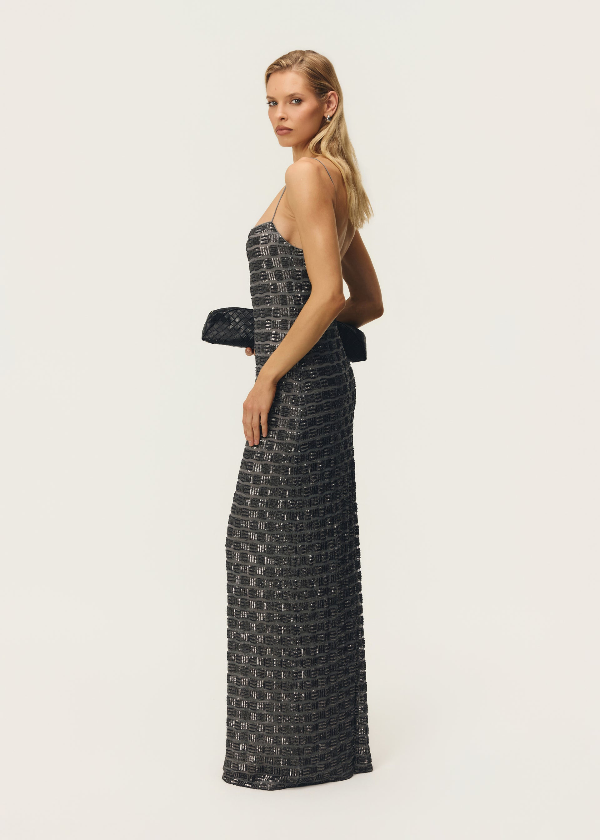 STEVIE DRESS CHROME