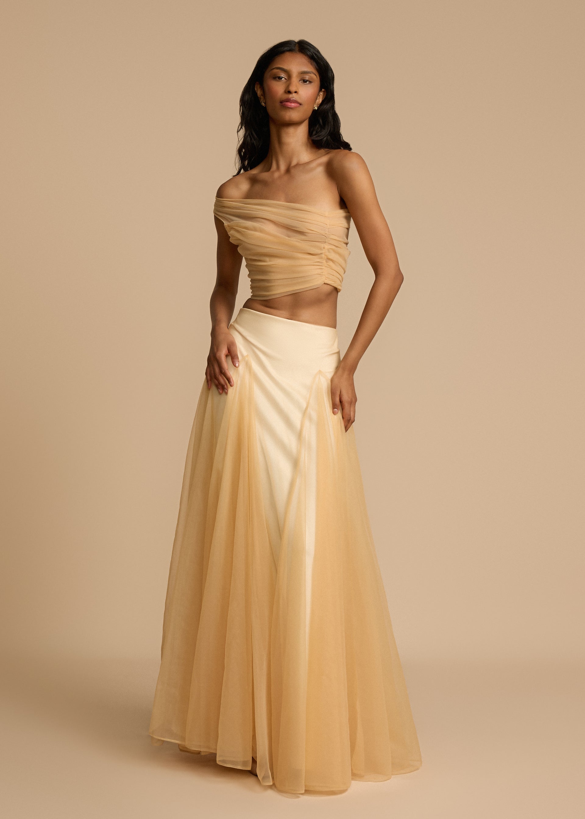 VIOLETTA SKIRT HONEYCOMB