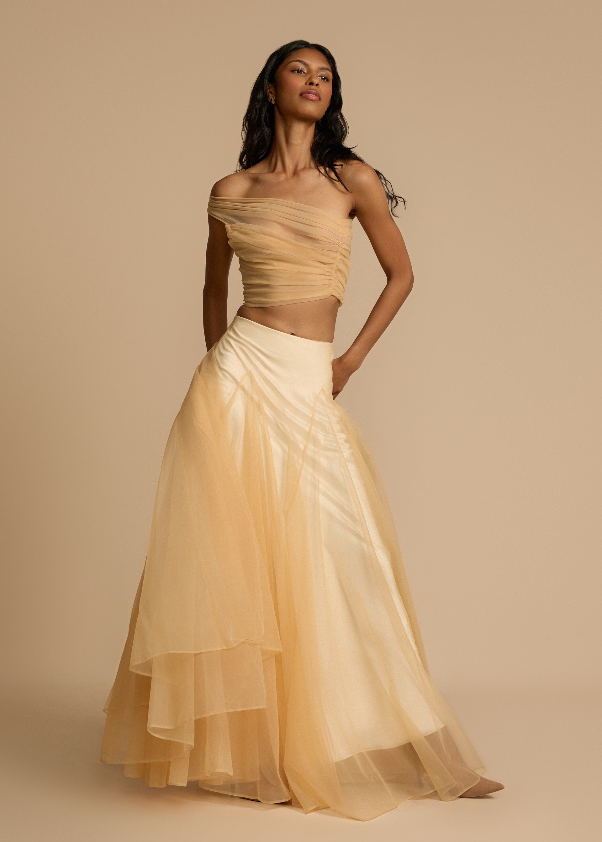 VIOLETTA SKIRT HONEYCOMB