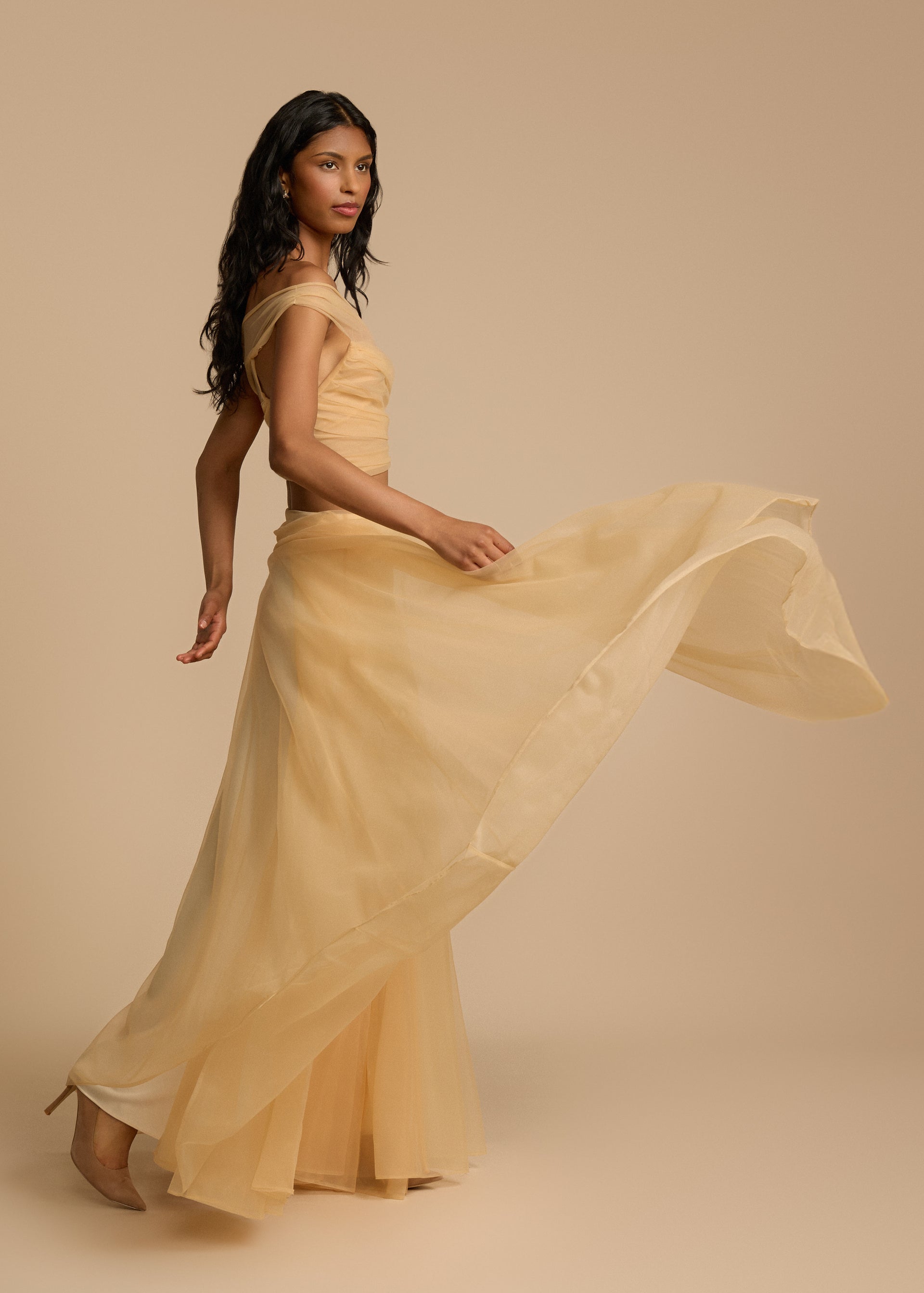 VIOLETTA SKIRT HONEYCOMB