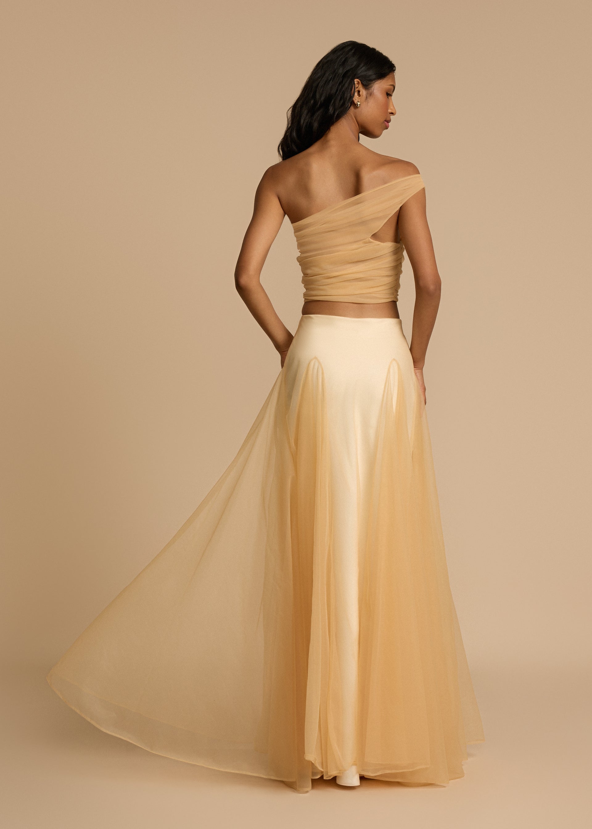 VIOLETTA SKIRT HONEYCOMB