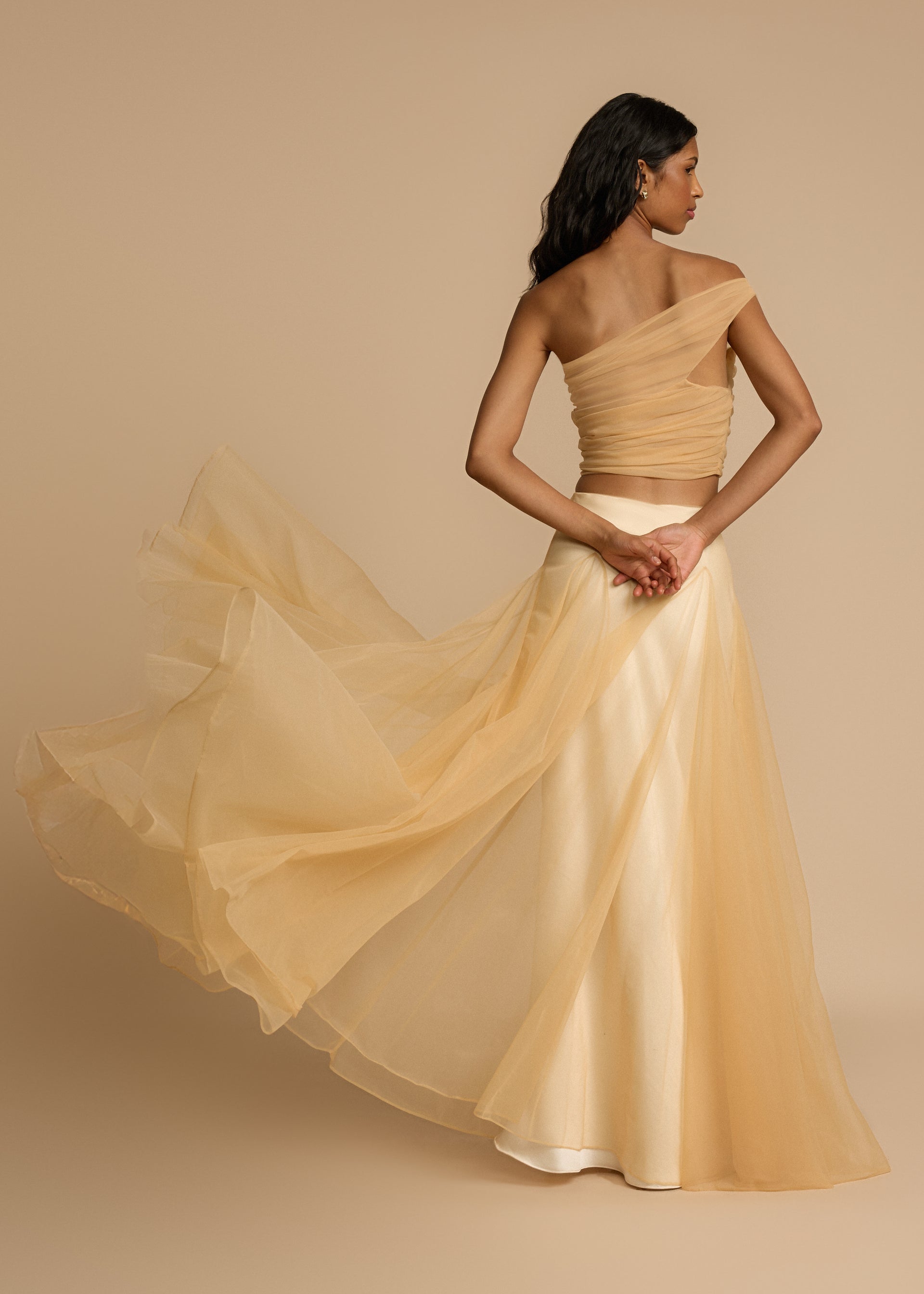 VIOLETTA SKIRT HONEYCOMB