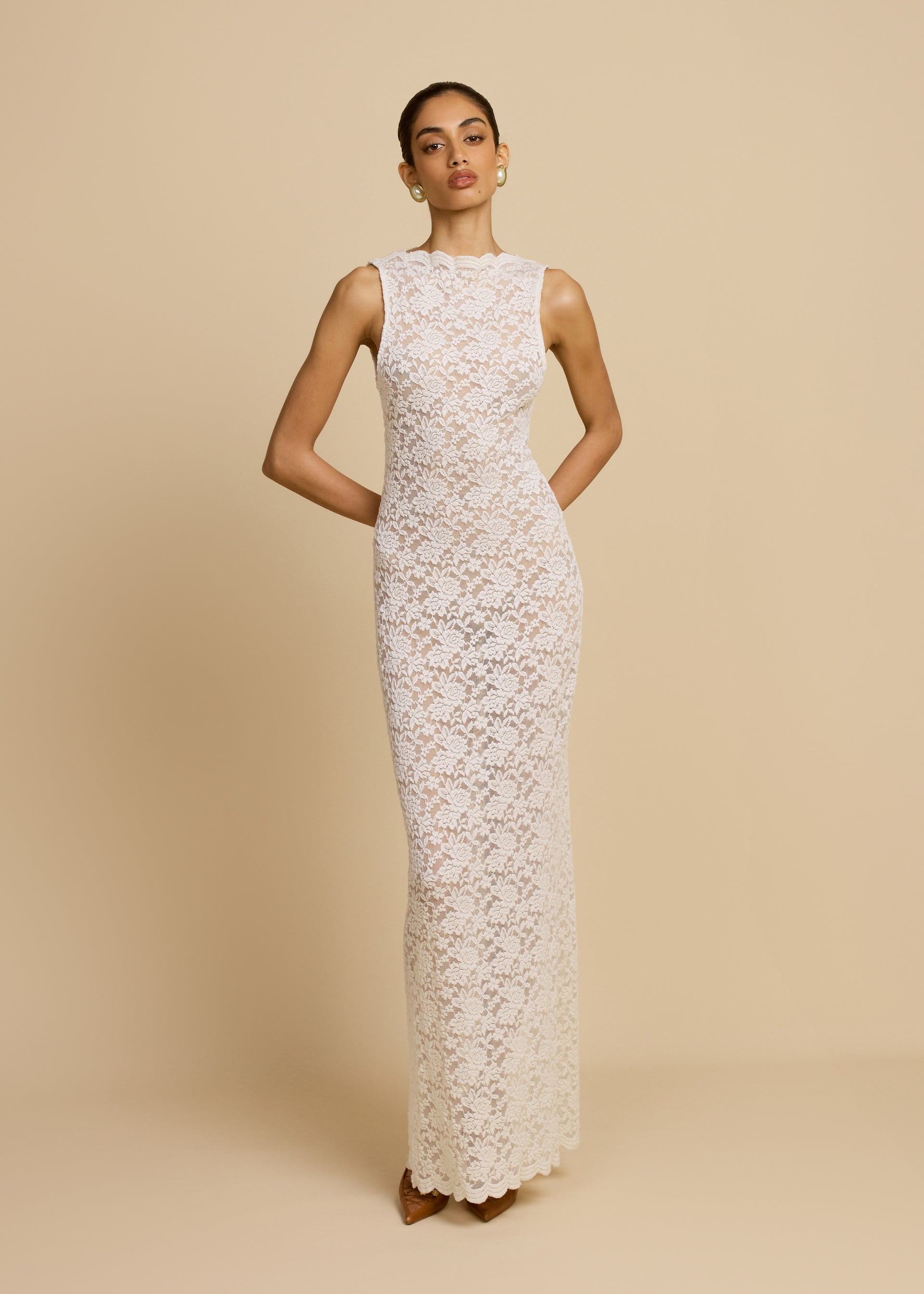 MIREILLE DRESS IVORY