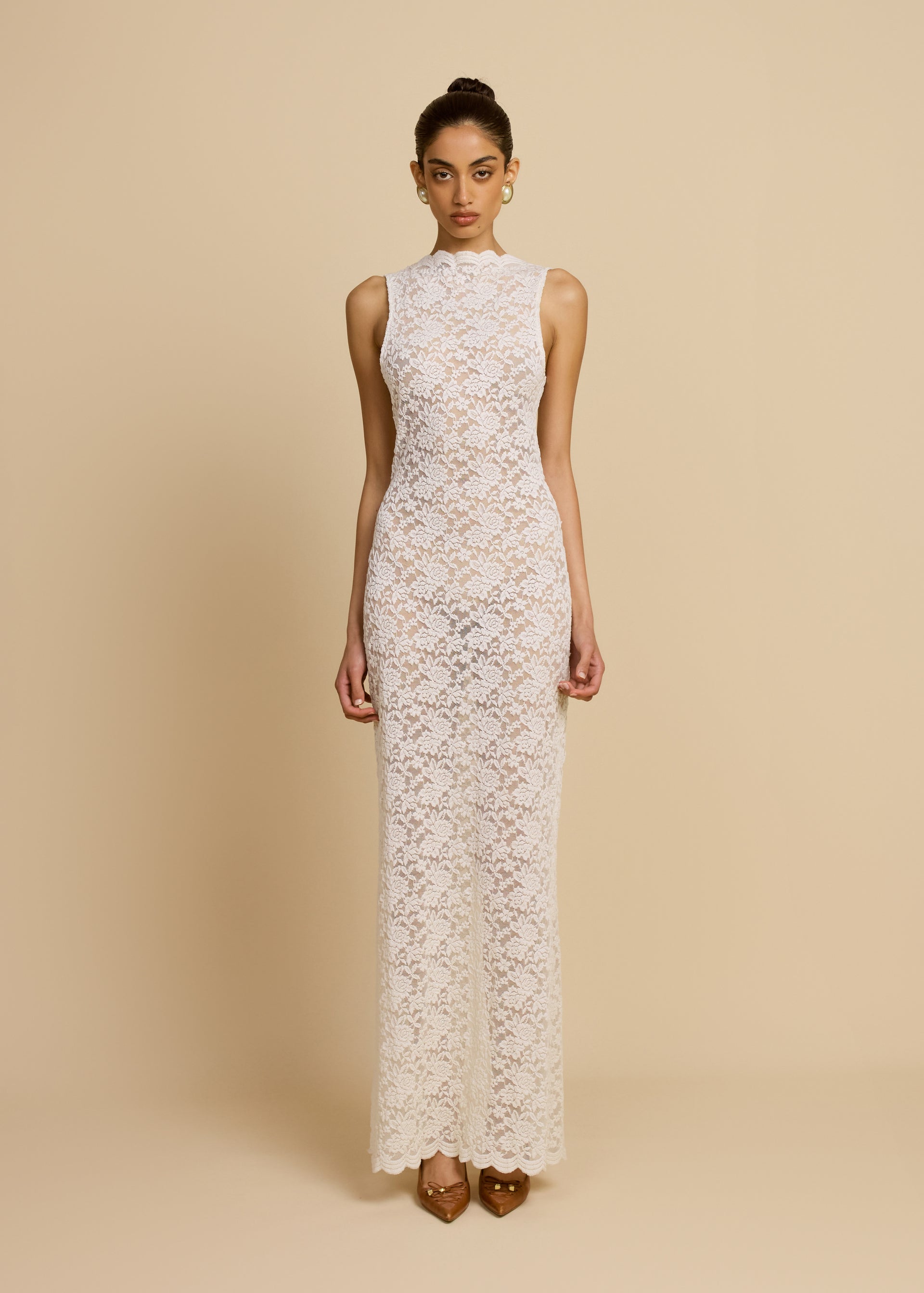 MIREILLE DRESS IVORY