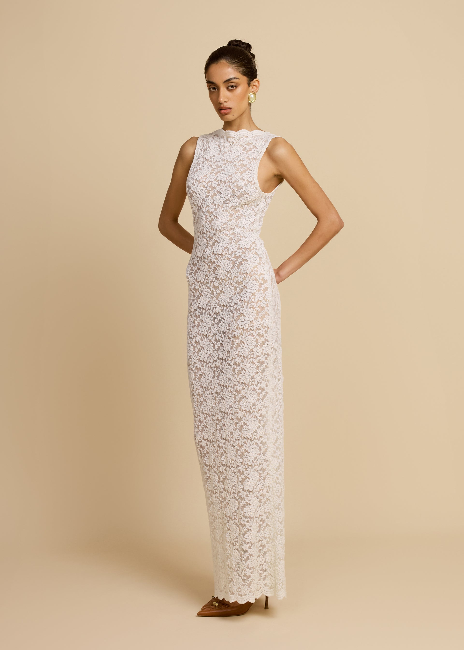 MIREILLE DRESS IVORY