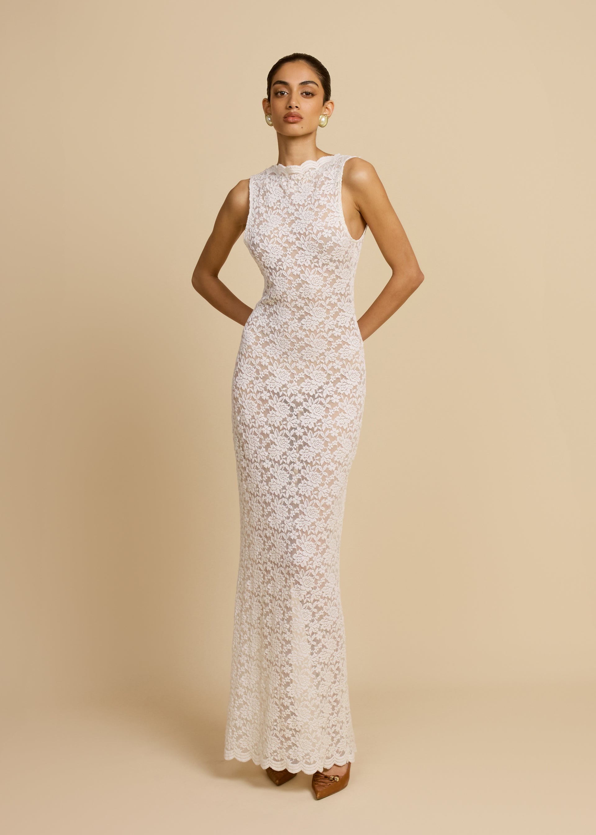 MIREILLE DRESS IVORY