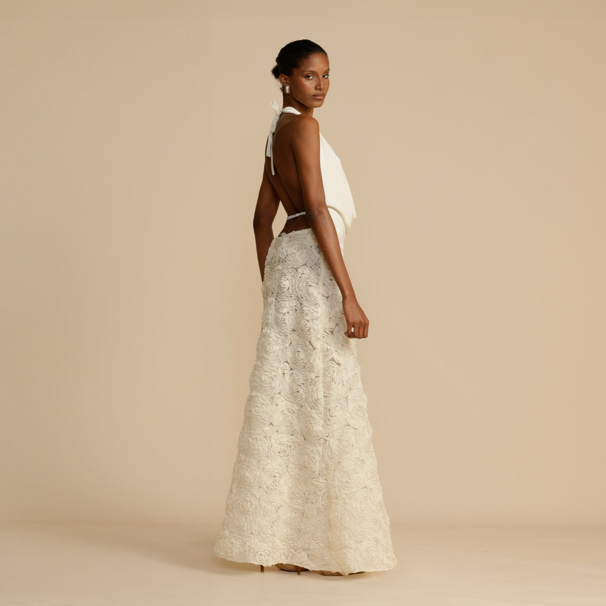 ADRIANA DRESS IVORY