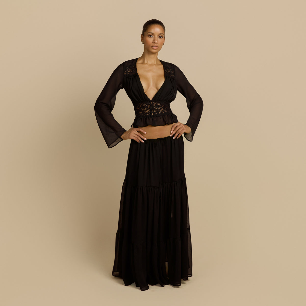 ALESSANDRA TOP BLACK