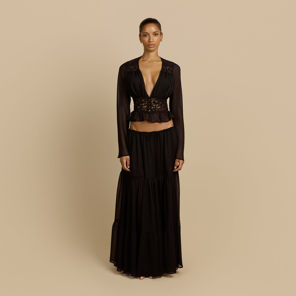 ALESSANDRA TOP BLACK