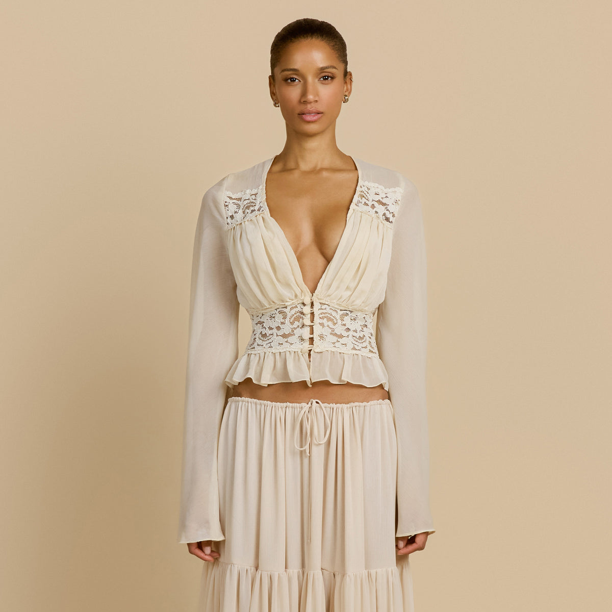 ALESSANDRA TOP IVORY